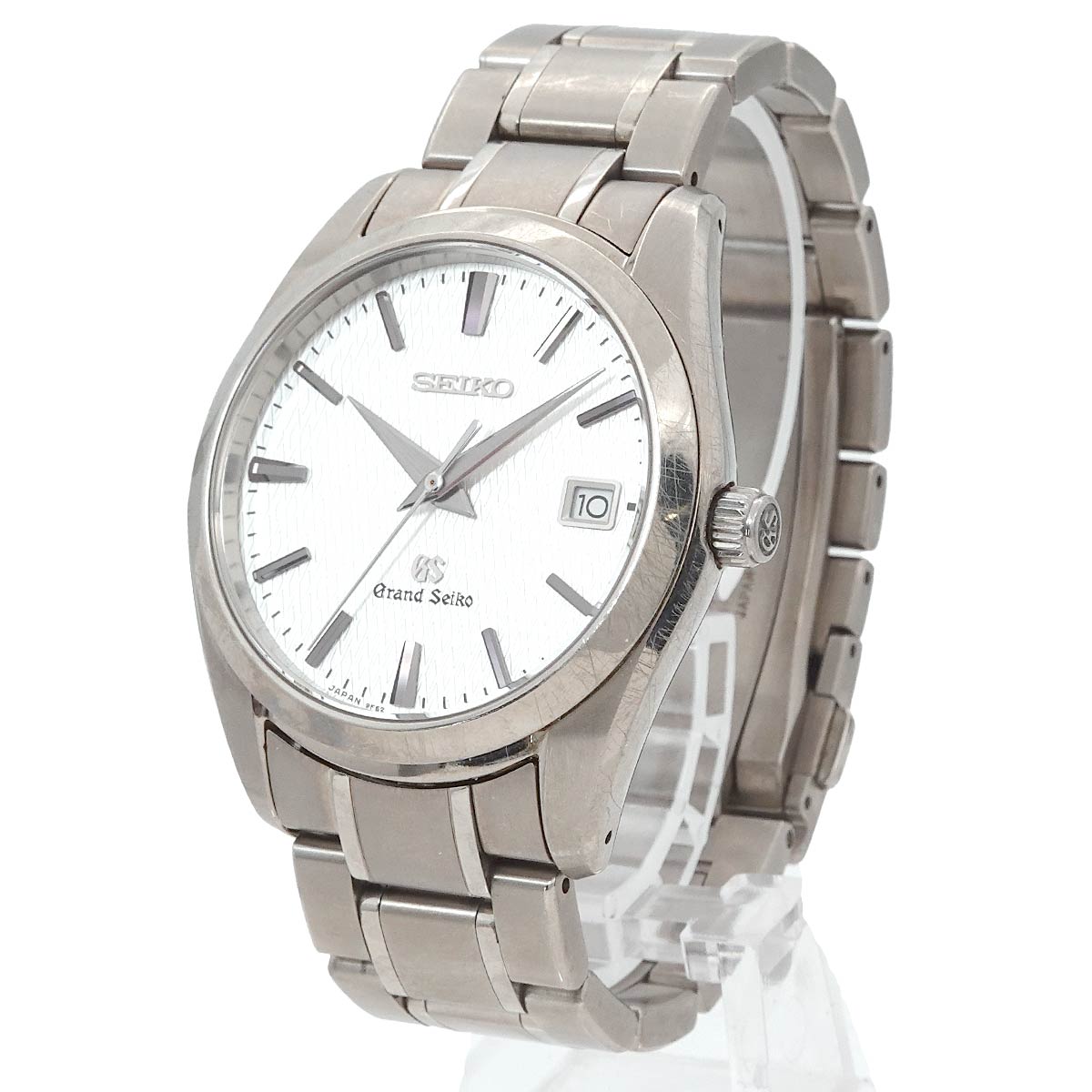 GRAND SEIKO SBGX067 9F62 0AE0 Quartz Silver Dial Mens Watch