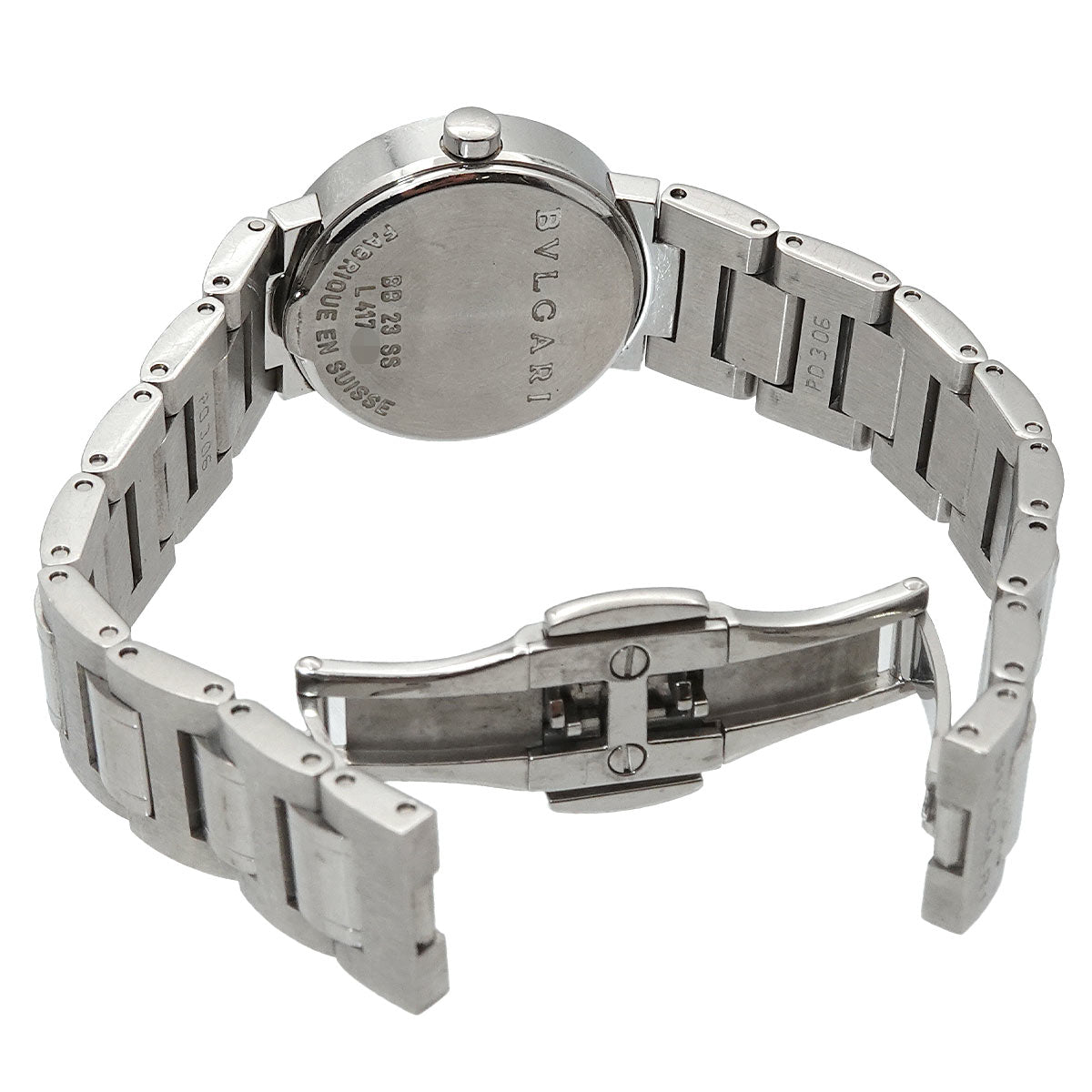 BVLGARIBVLGARI BB23SS Quartz Pink Shell Dial Ladies Watch