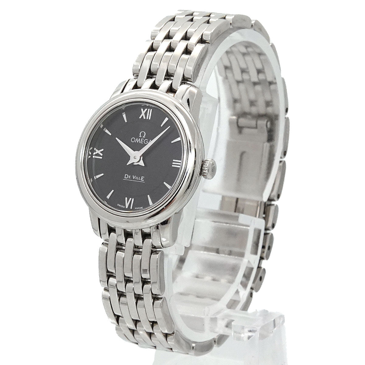 De Ville Prestige 424.10.24.60.01.001 Black Dial Ladies Watch