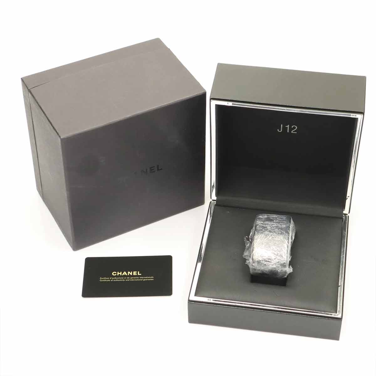 J12 H1626 38mm 12P Diamond Automatic Black Dial Mens Watch