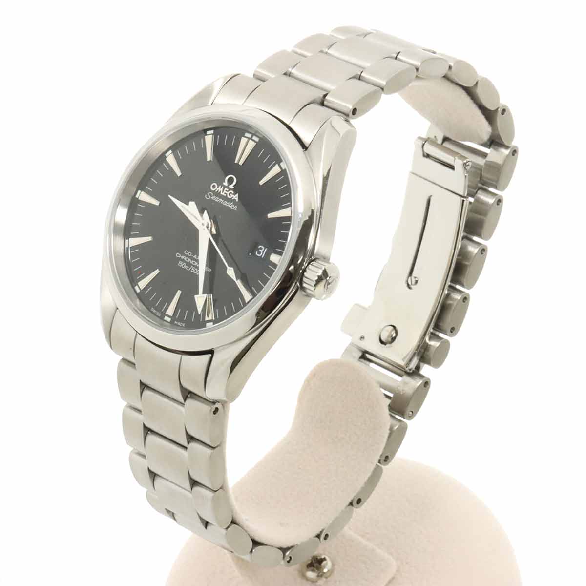 Seamaster Aqua Terra Co-axial 2503 50 Date Black Dial Mens