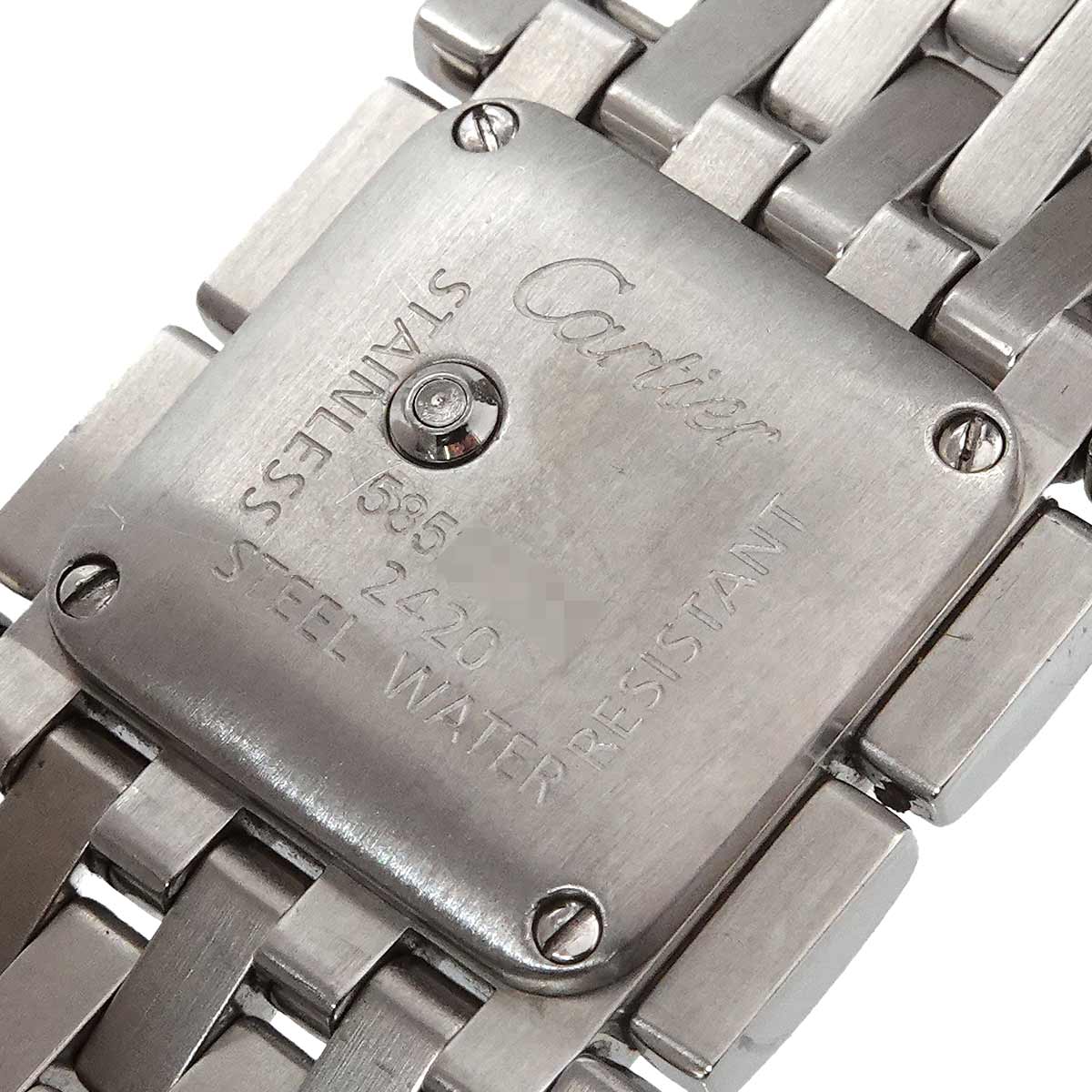 Panthere Ruban W61001T9 Quartz White Shell Dial Ladies Watch