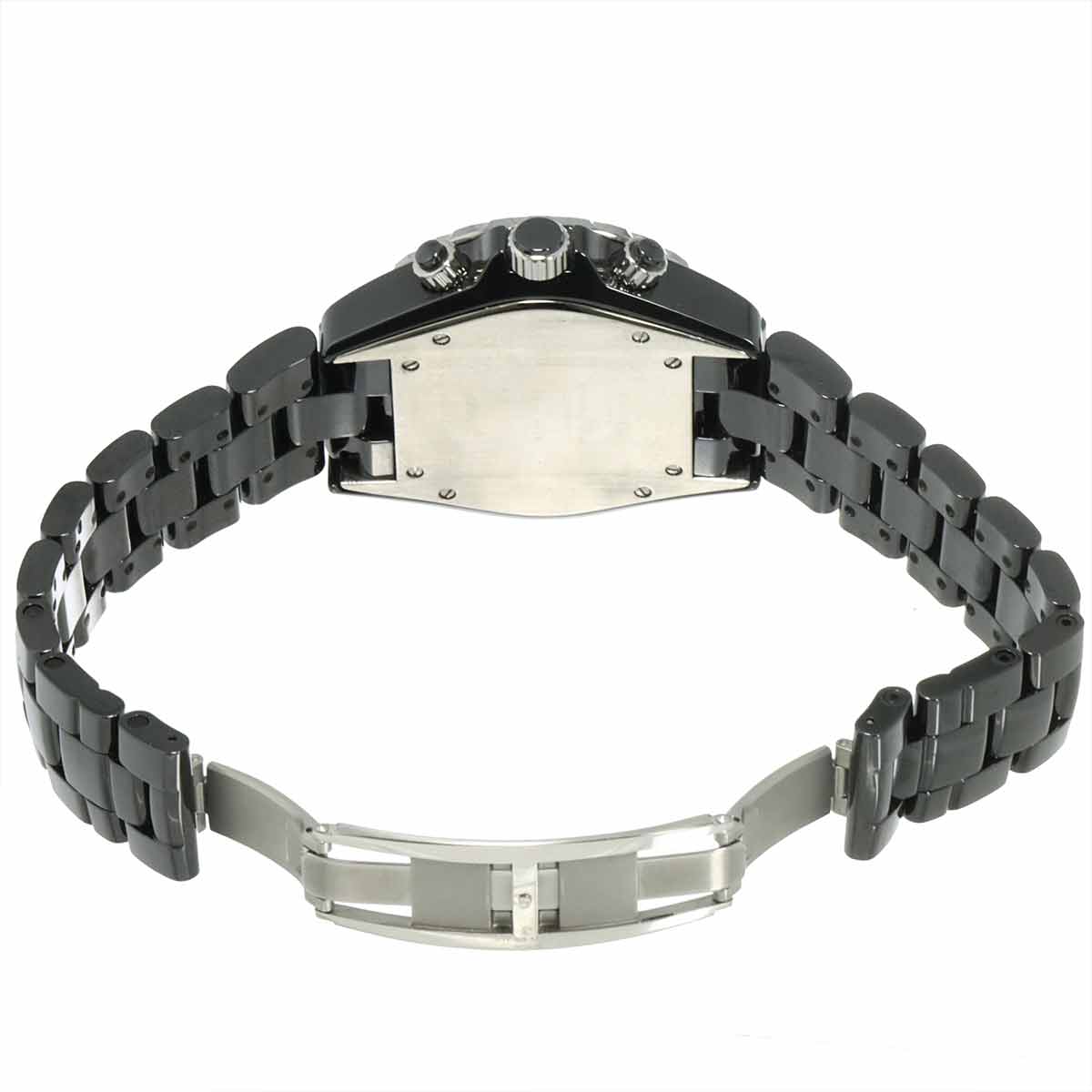 J12 41mm Chronograph H0940 Date Automatic Black Dial Mens