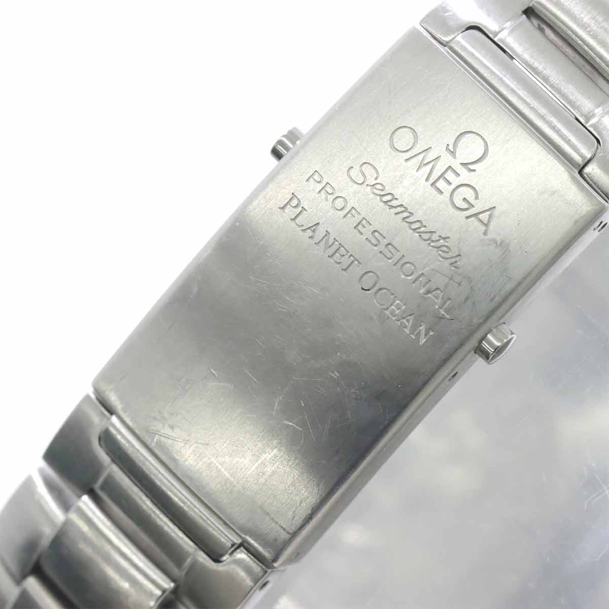 Seamaster Planet Ocean 2200 50 Automatic Date Black Dial Mens