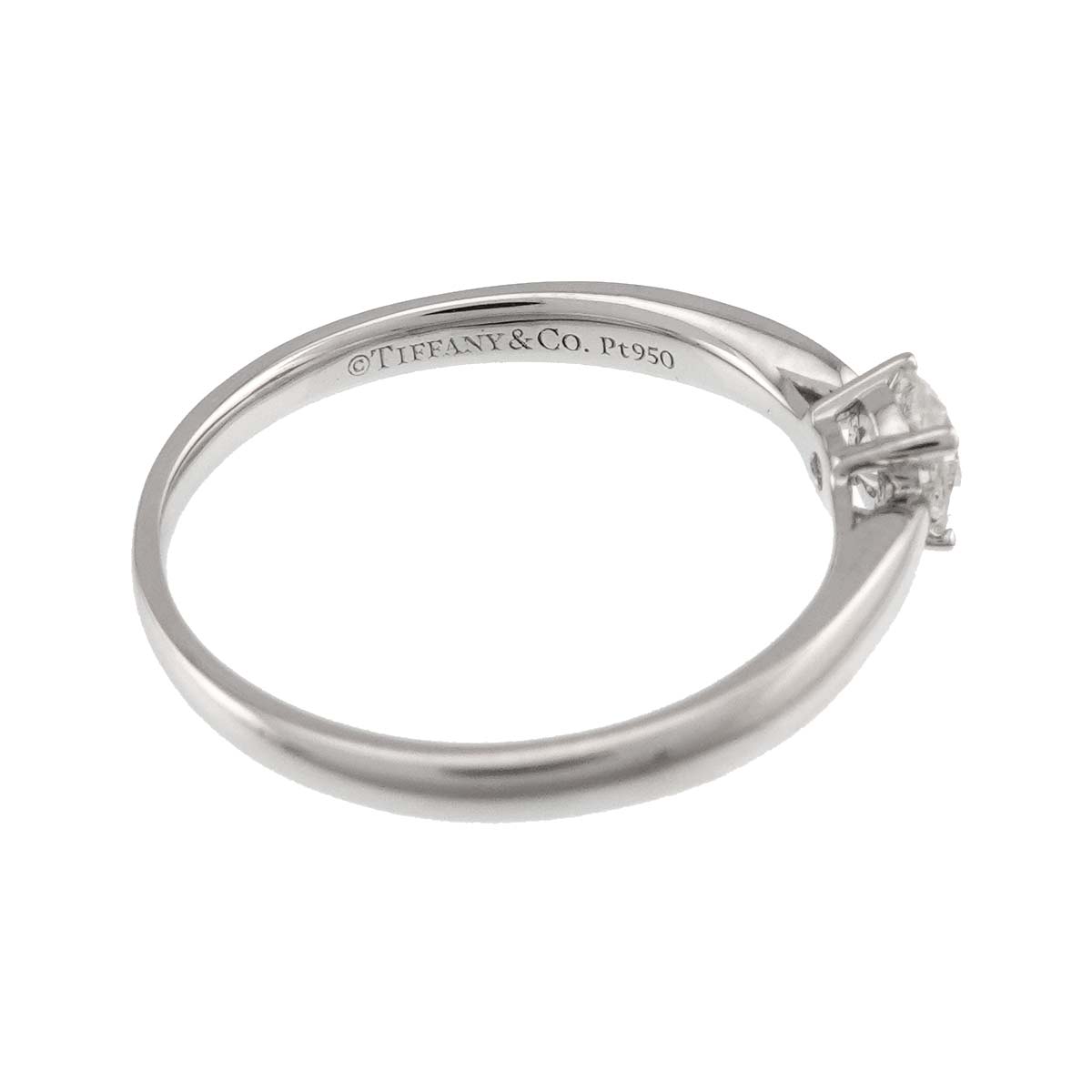 Harmony Diamond 0.29ct I/IF/3EX Ring Pt Size5.25-5.5(US)