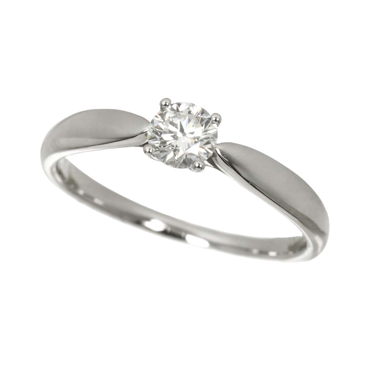 Harmony Diamond 0.29ct I/IF/3EX Ring Pt Size5.25-5.5(US)