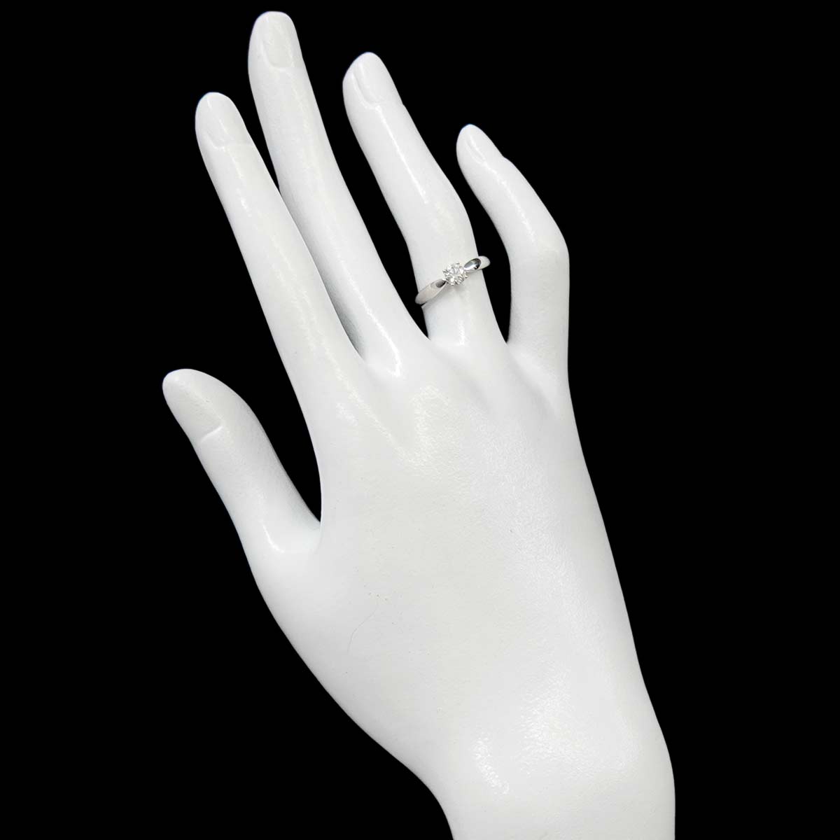 Harmony Diamond 0.29ct I/IF/3EX Ring Pt Size5.25-5.5(US)
