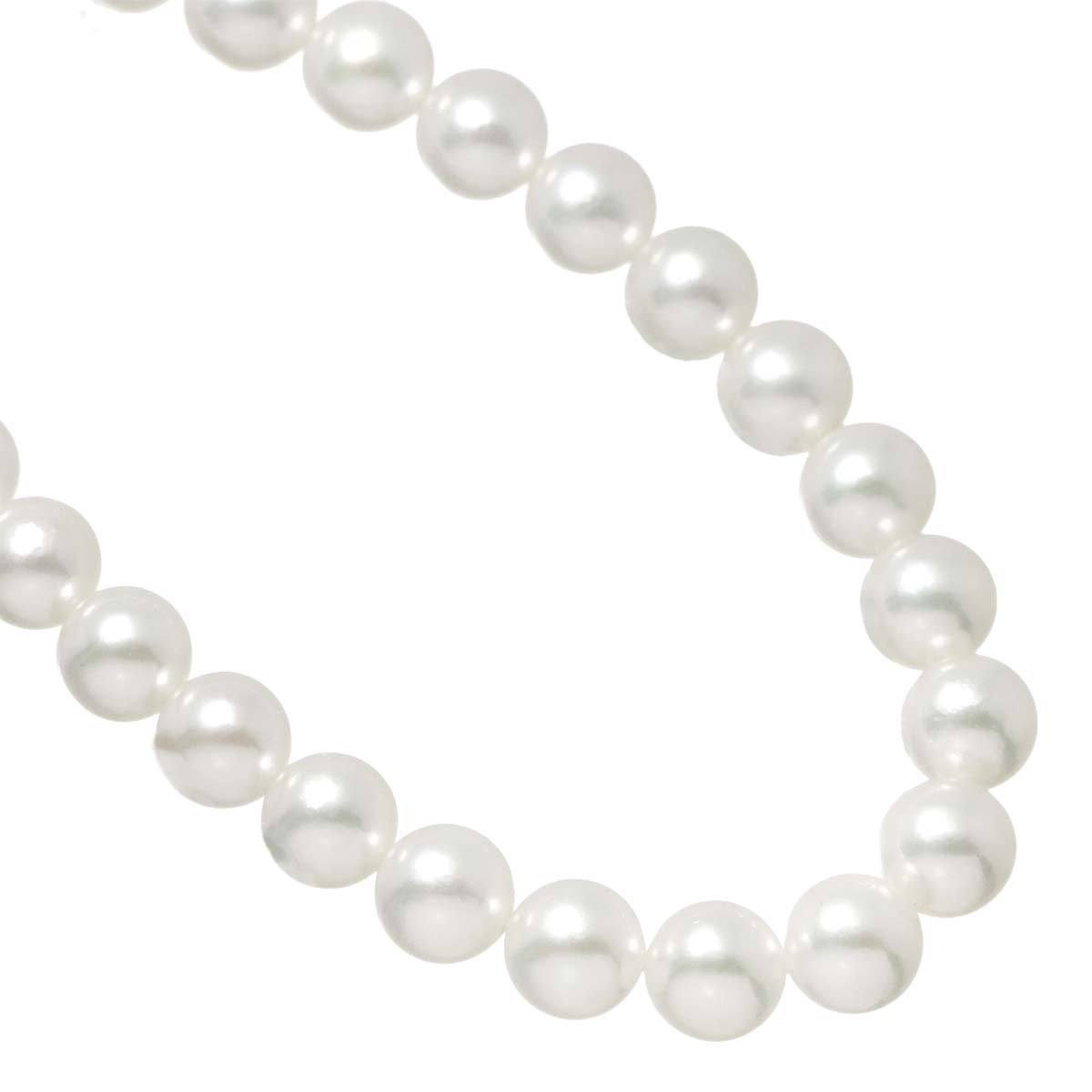 Akoya Pearl SV Necklace Earrings Two piece set