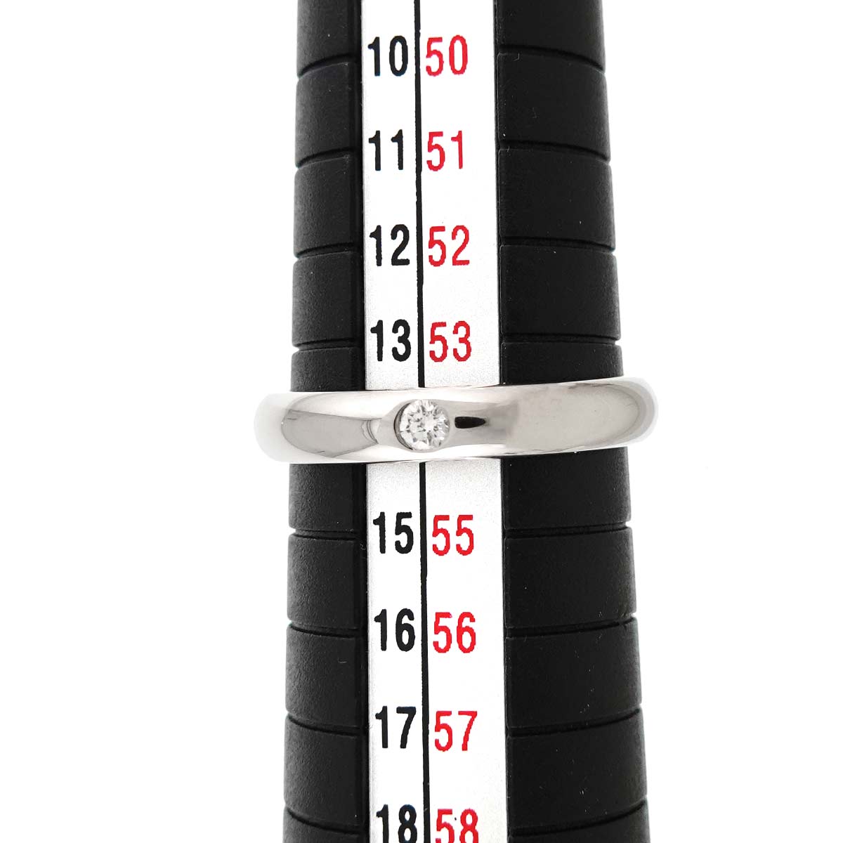 1895 Classic Diamond 1P Ring Pt Platinum size54 6.75(US)