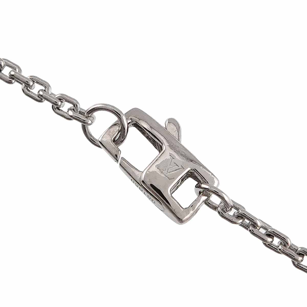 MONOGRAM Flower Diamond Bracelet 18K White Gold 750