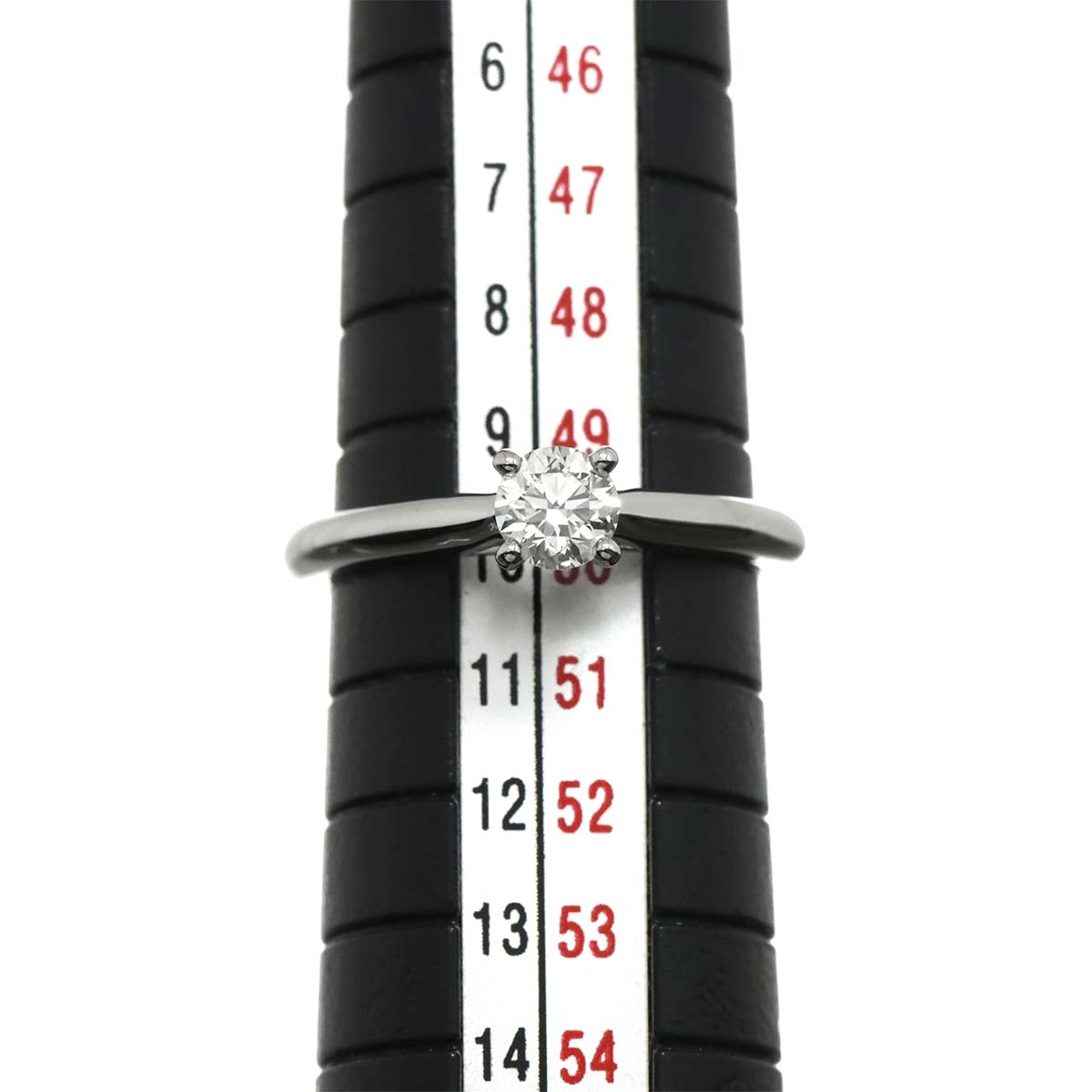 Solitaire Diamond 0.40ct F/VS2 Ring Pt Size50 5.25(US)