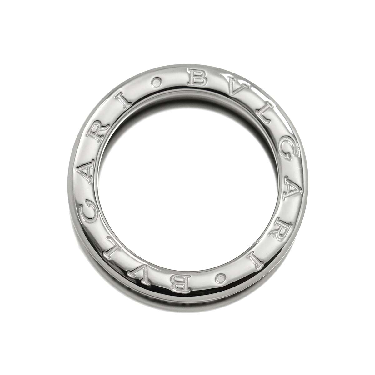 B-zero1 4Band Pave Diamond Ring 18K WG 750 size54 6.25-6.5(US)