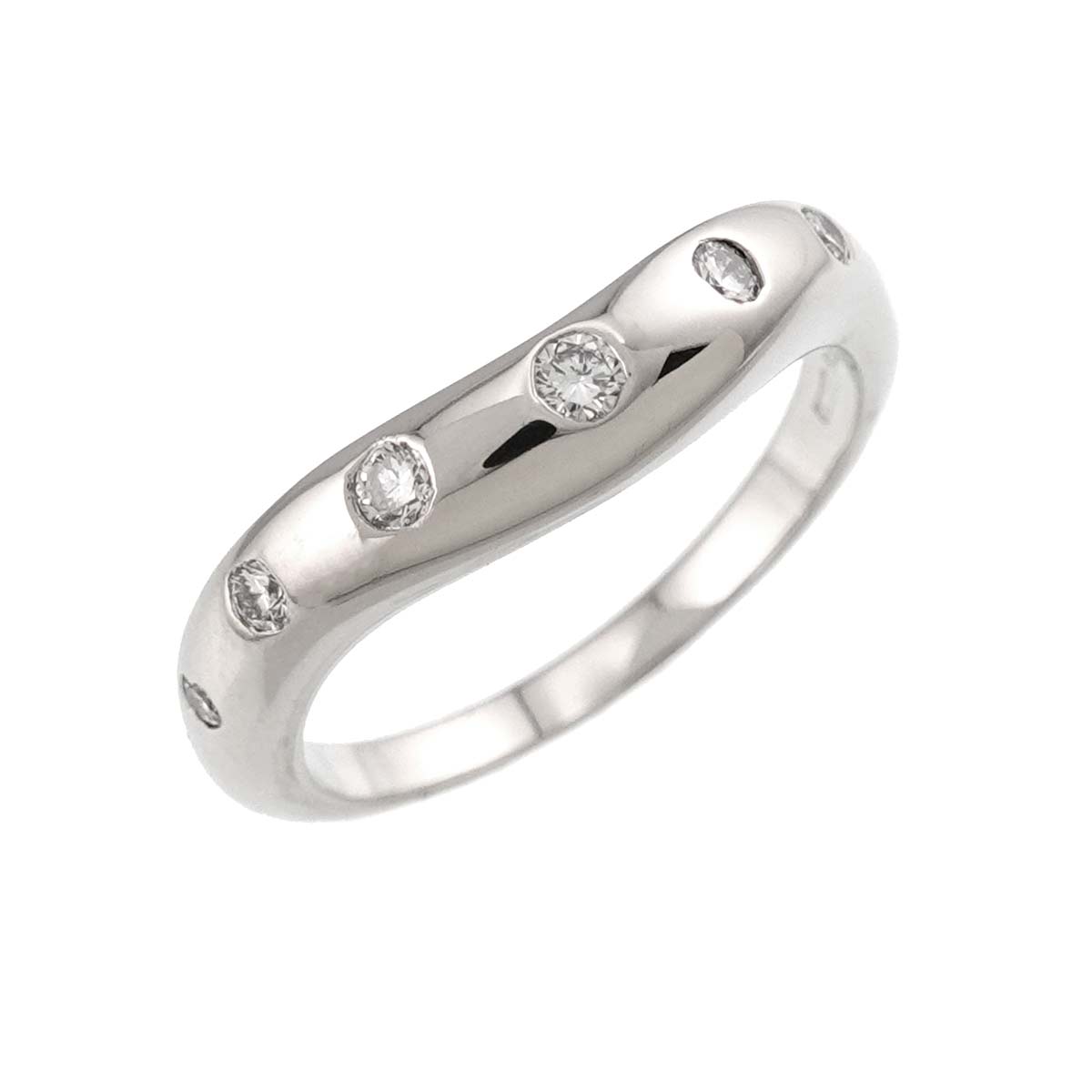 Corona Diamond Ring Platinum Size5.25(US)