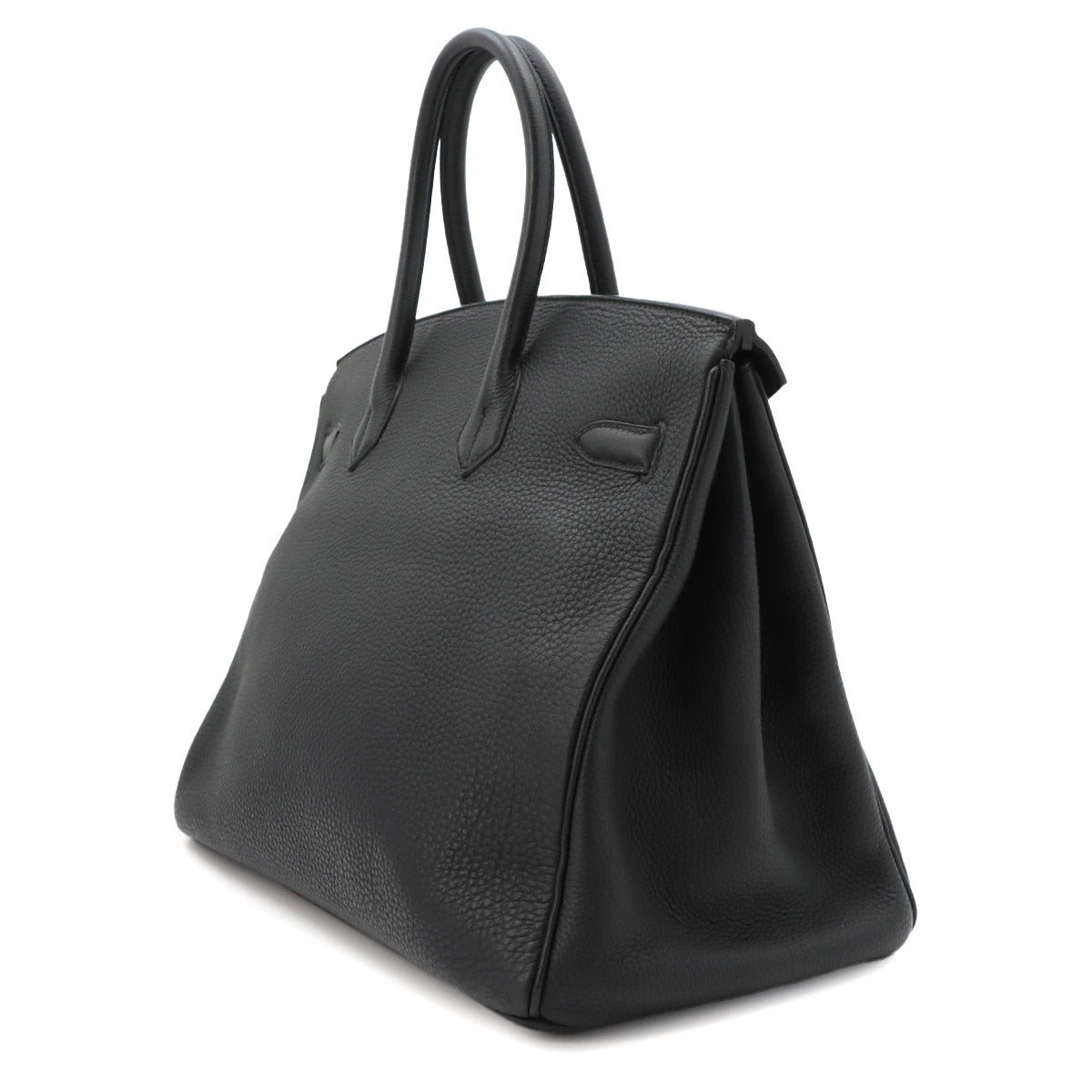 Birkin 35 Togo Black Hand Bag Purse