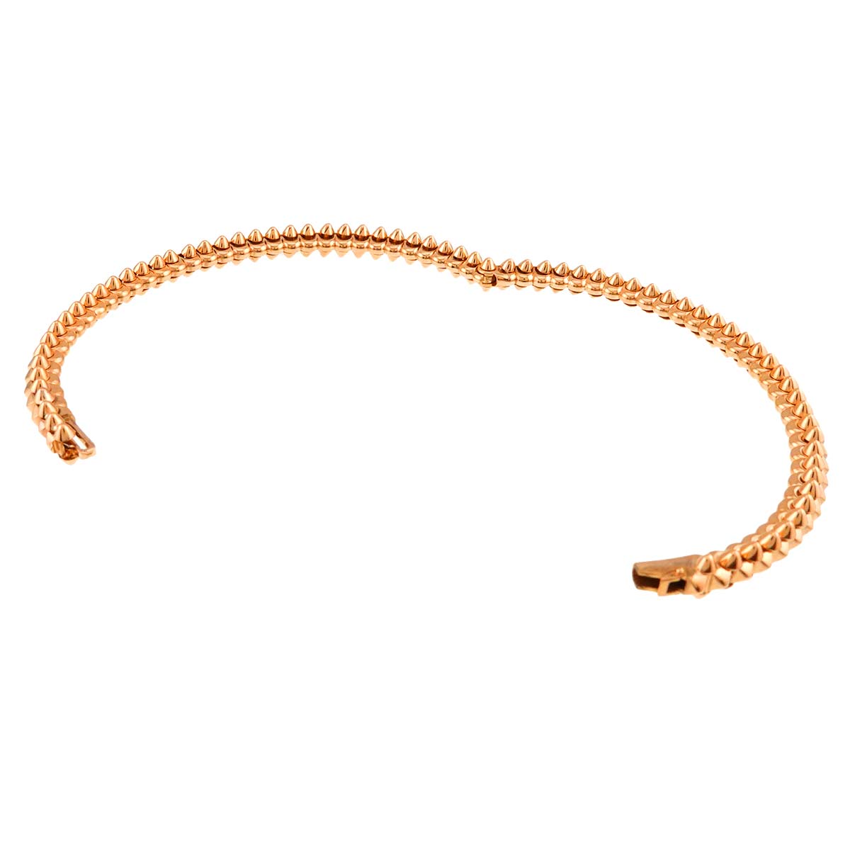 CLASH DE CARTIER SM Bracelet Bangle 18K Pink Gold 750 Size20