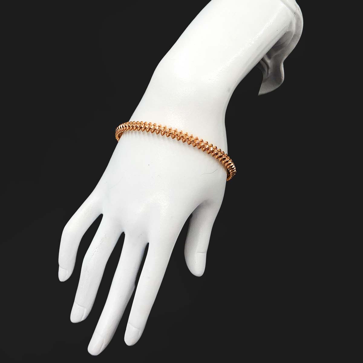 CLASH DE CARTIER SM Bracelet Bangle 18K Pink Gold 750 Size20