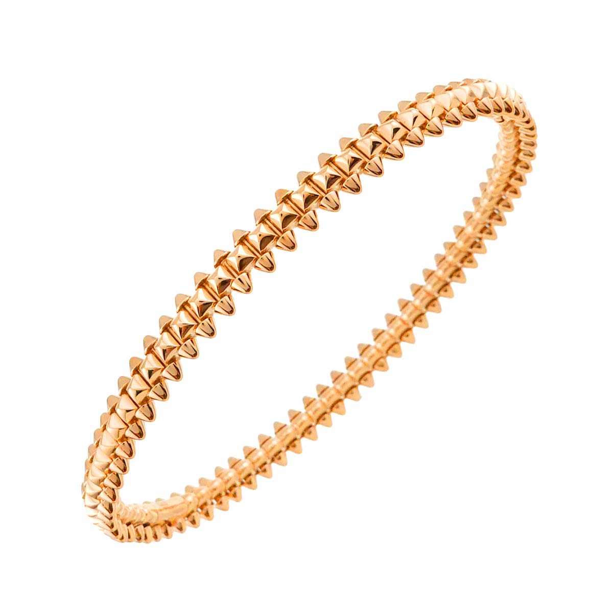 CLASH DE CARTIER SM Bracelet Bangle 18K Pink Gold 750 Size20