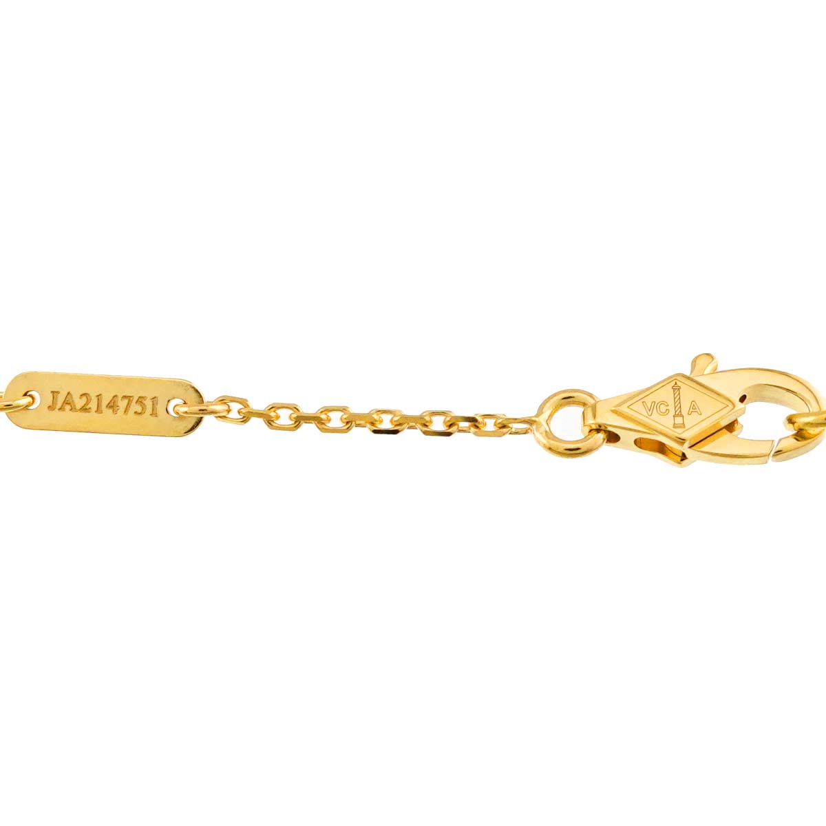 Frivole Diamond Mini Necklace 18K YG 750