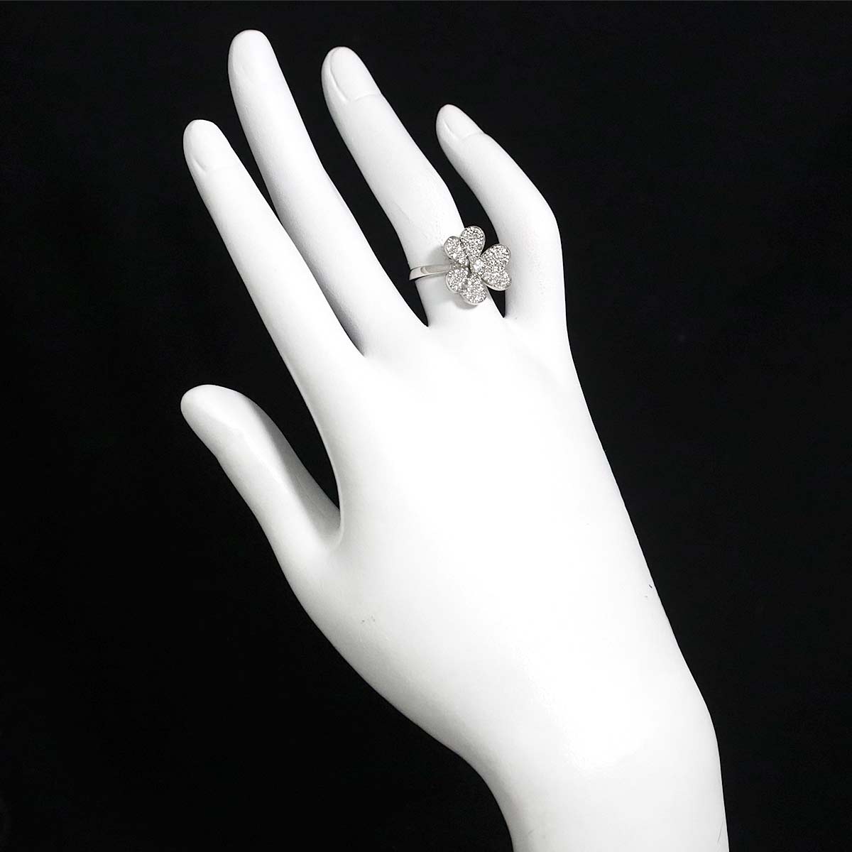 FRIVOLE Diamond Ring 18K WG 750 size51 5.5-5.75(US)