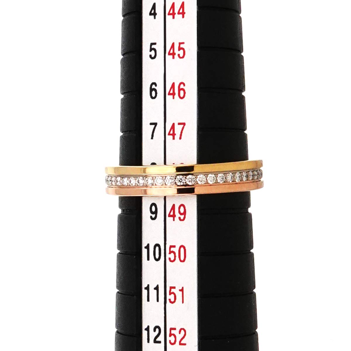 Vendome Diamond Ring 18K YG WG PG 750 size48 4.5(US)