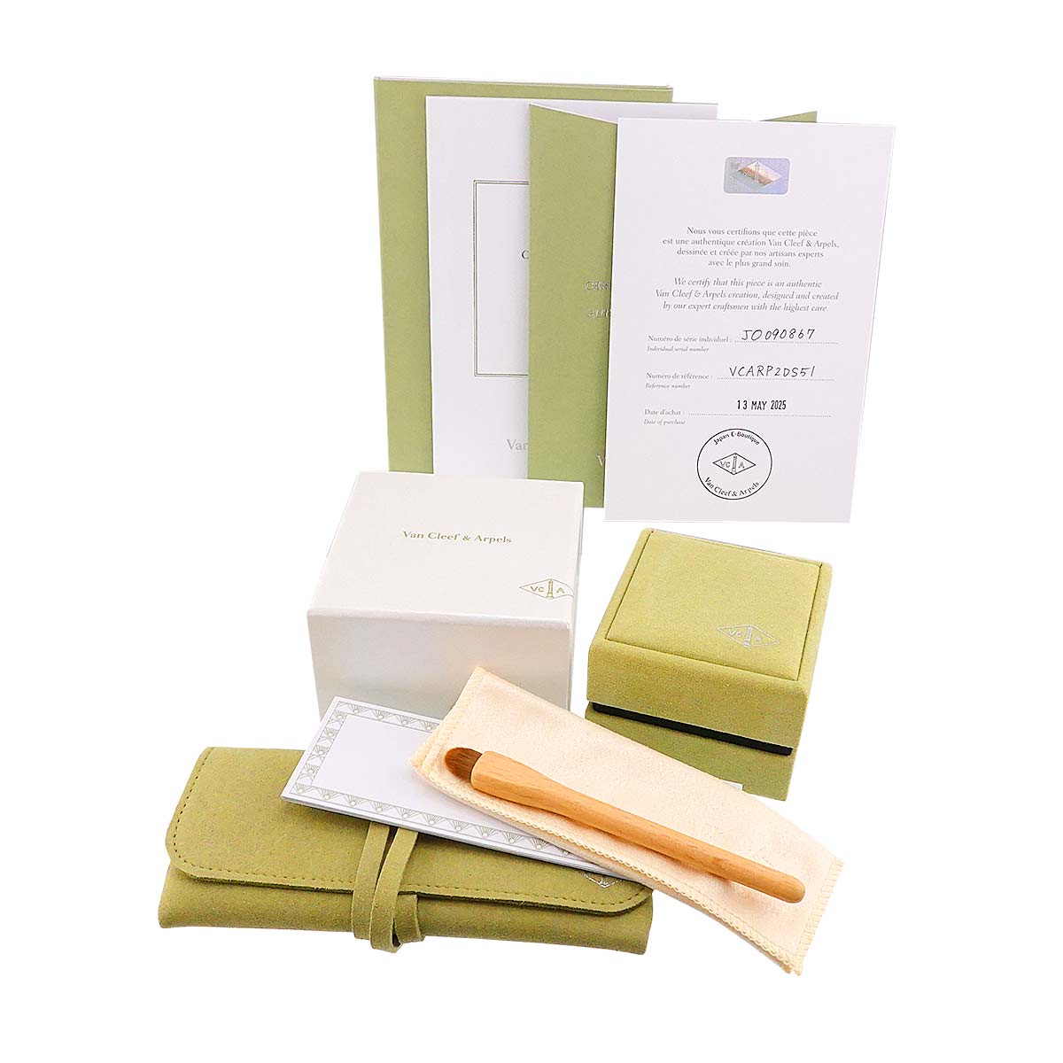 FRIVOLE Diamond Ring 18K YG 750 size51 5.5-5.75(US)