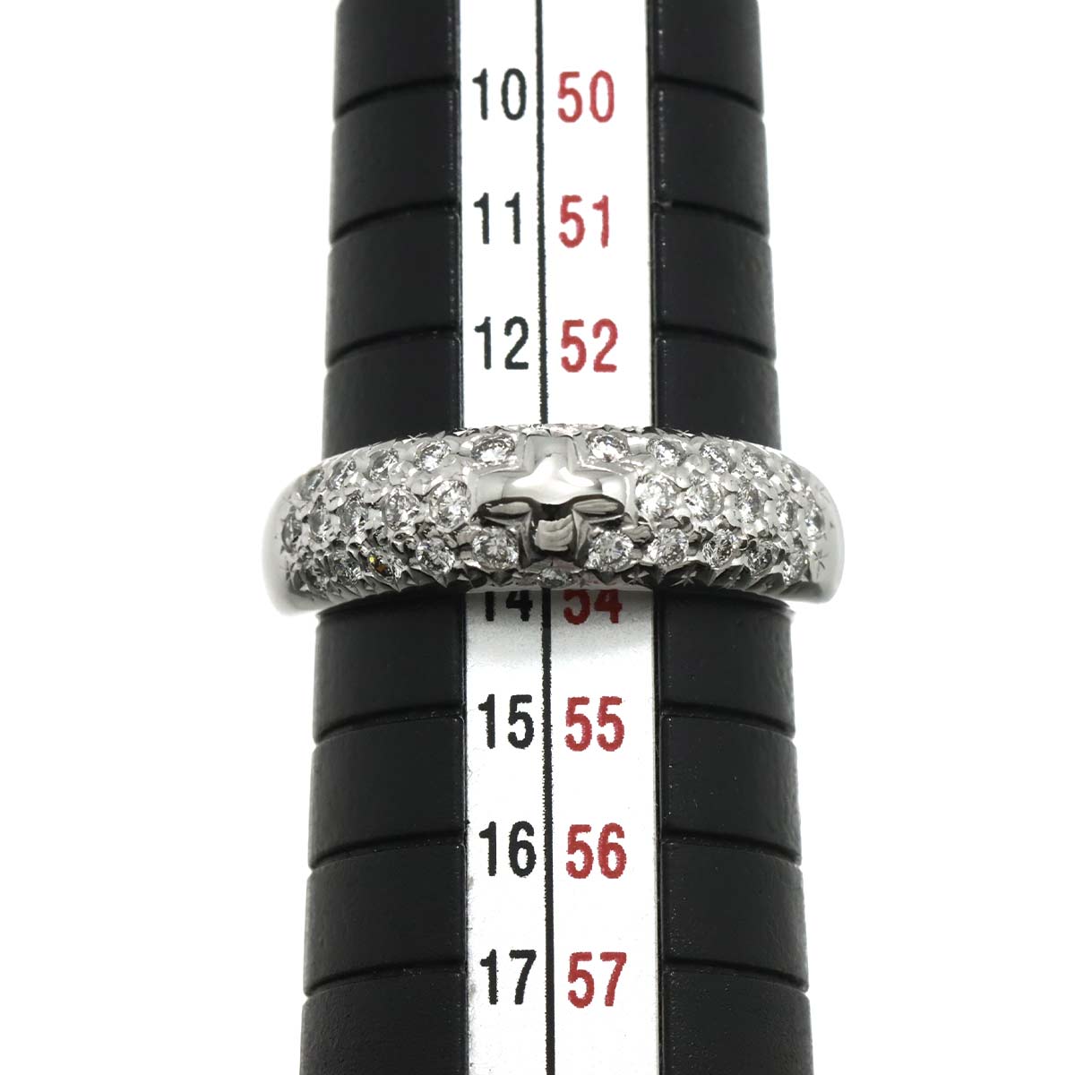 Diamond 0.40ct Ring 14K White Gold 585 Size6.25-6.5(US)