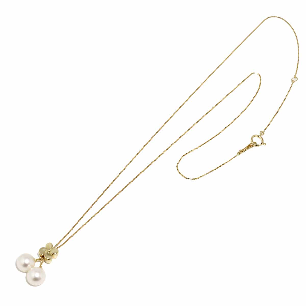 Akoya Pearl 7.0mm Necklace 18K YG 750