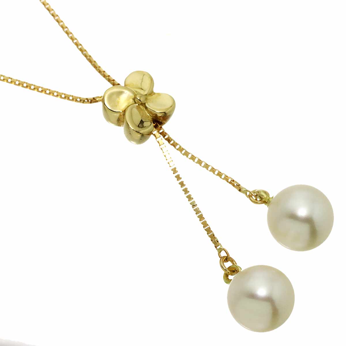 Akoya Pearl 7.0mm Necklace 18K YG 750