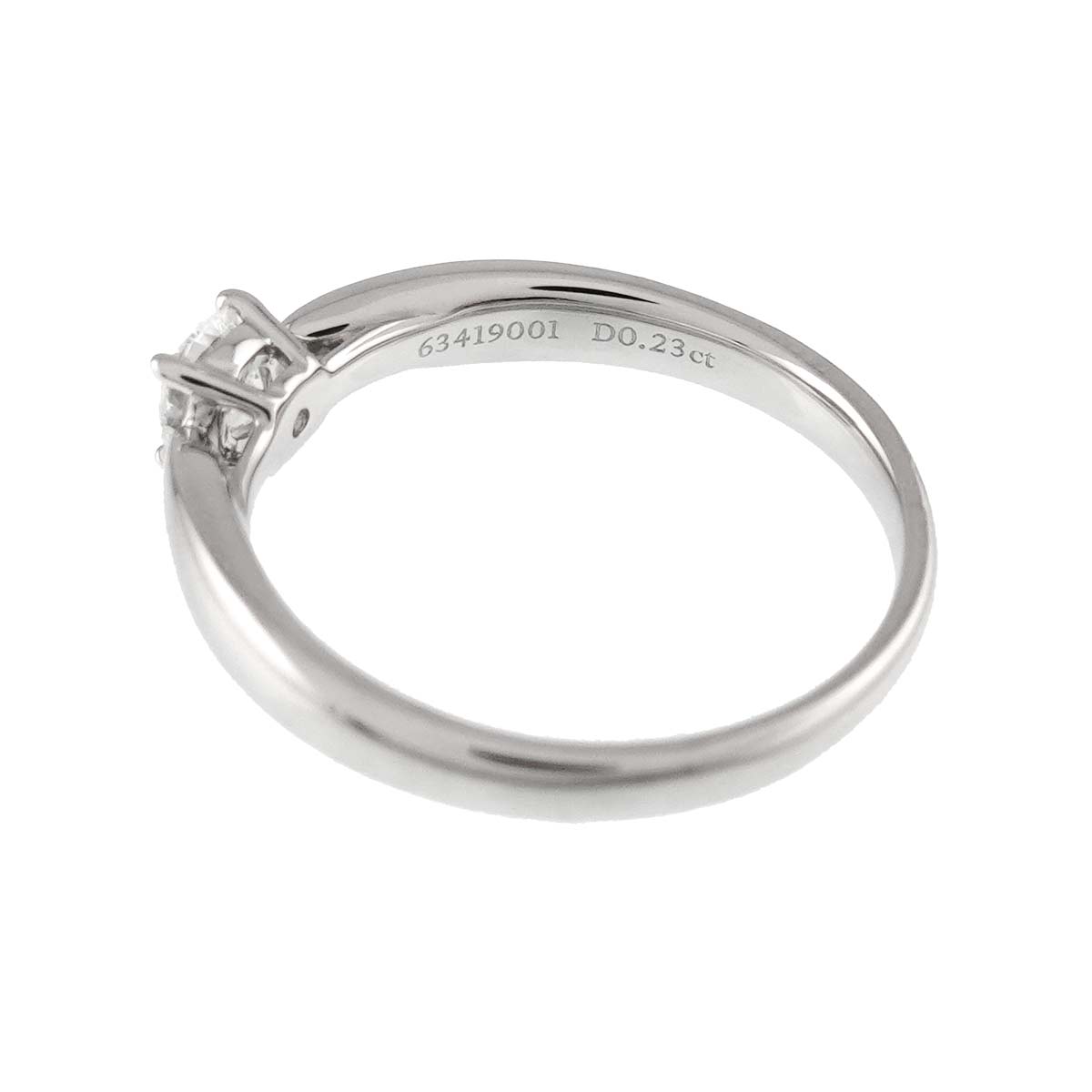 Harmony Diamond 0.23ct E/VVS1/3EX Ring Platinum Size4.5(US)