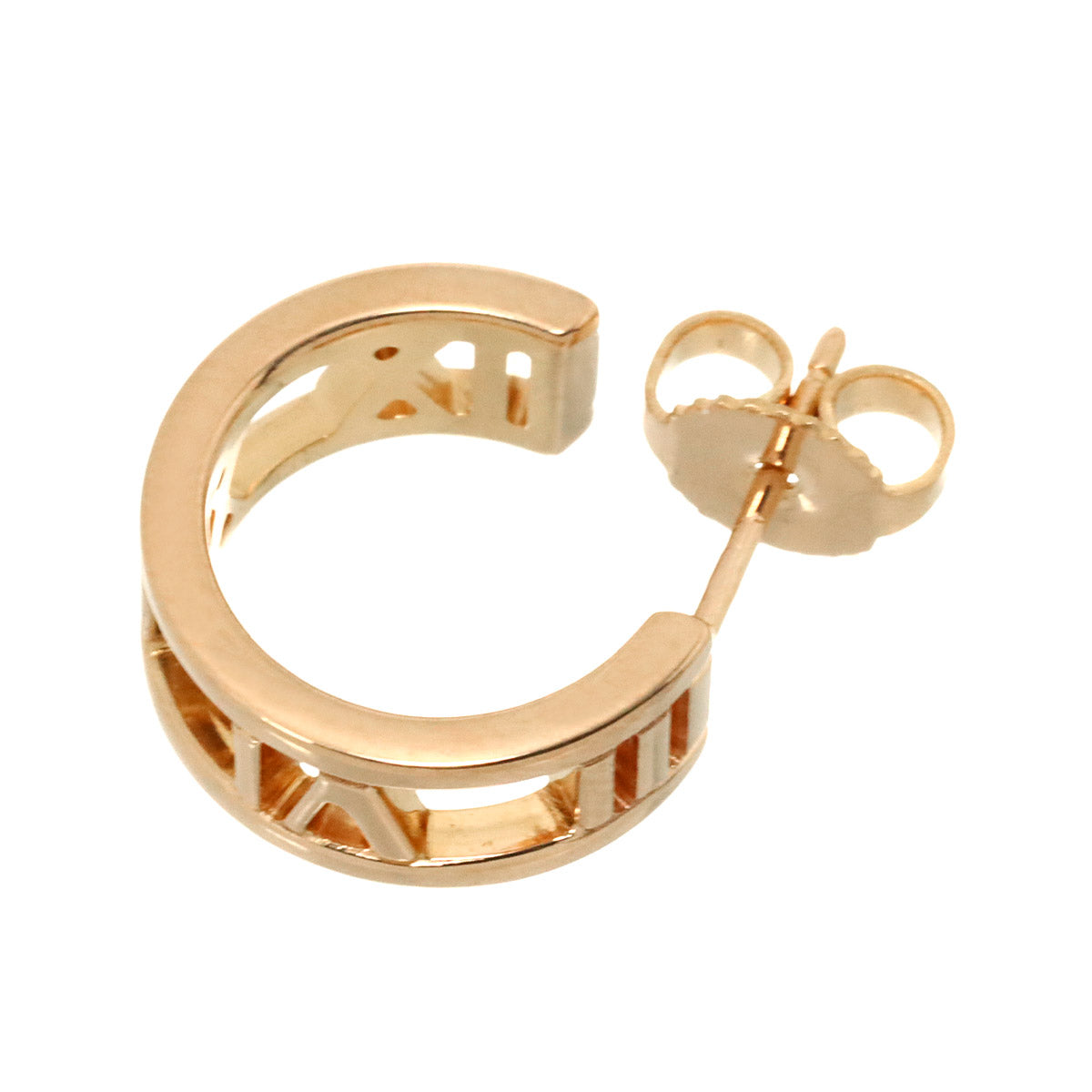 Atlas Earring Pierced 18K PG 750 One Piece only