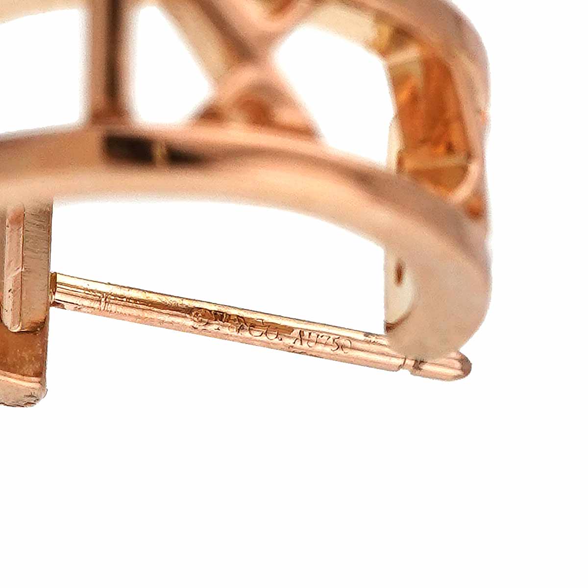 Atlas Earring Pierced 18K PG 750 One Piece only