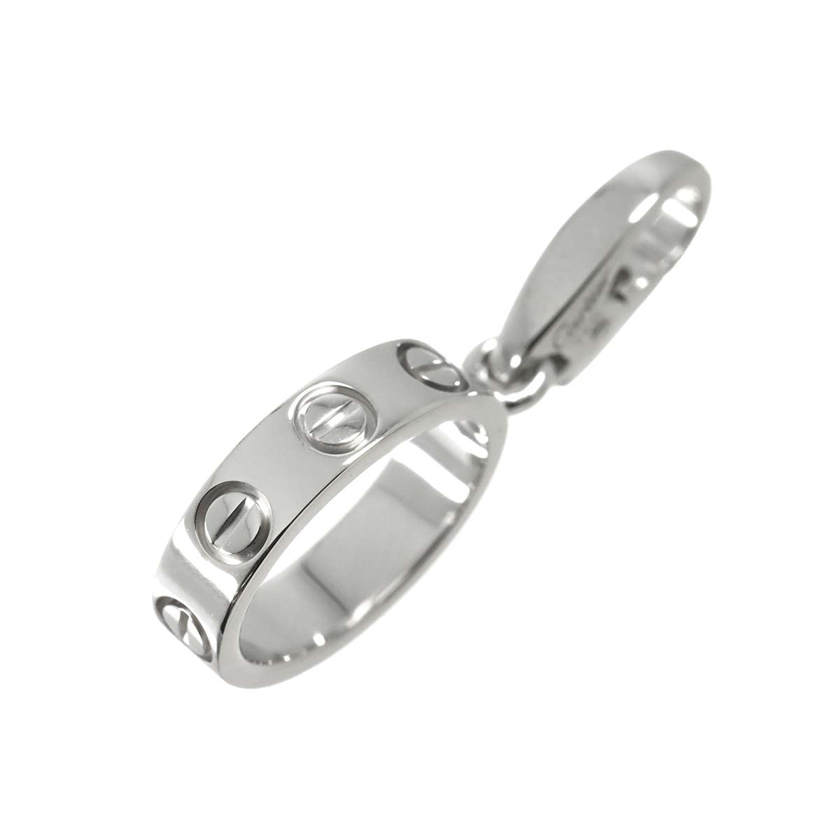 Baby Love Pendant Top 18K White Gold 750