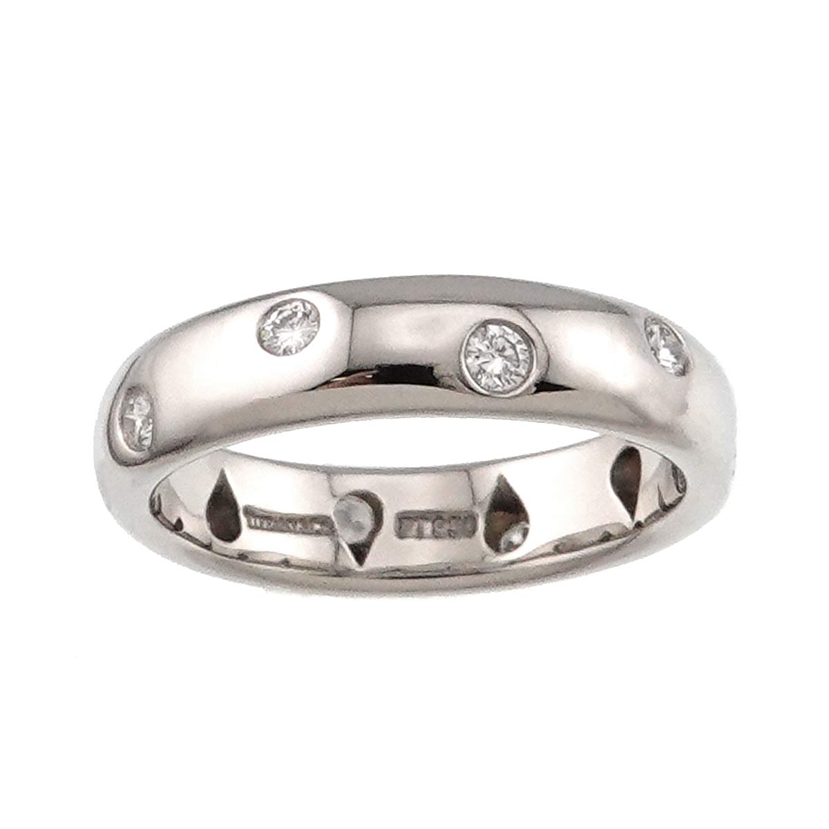 Dots Diamond Ring Platinum Size5.25(US)