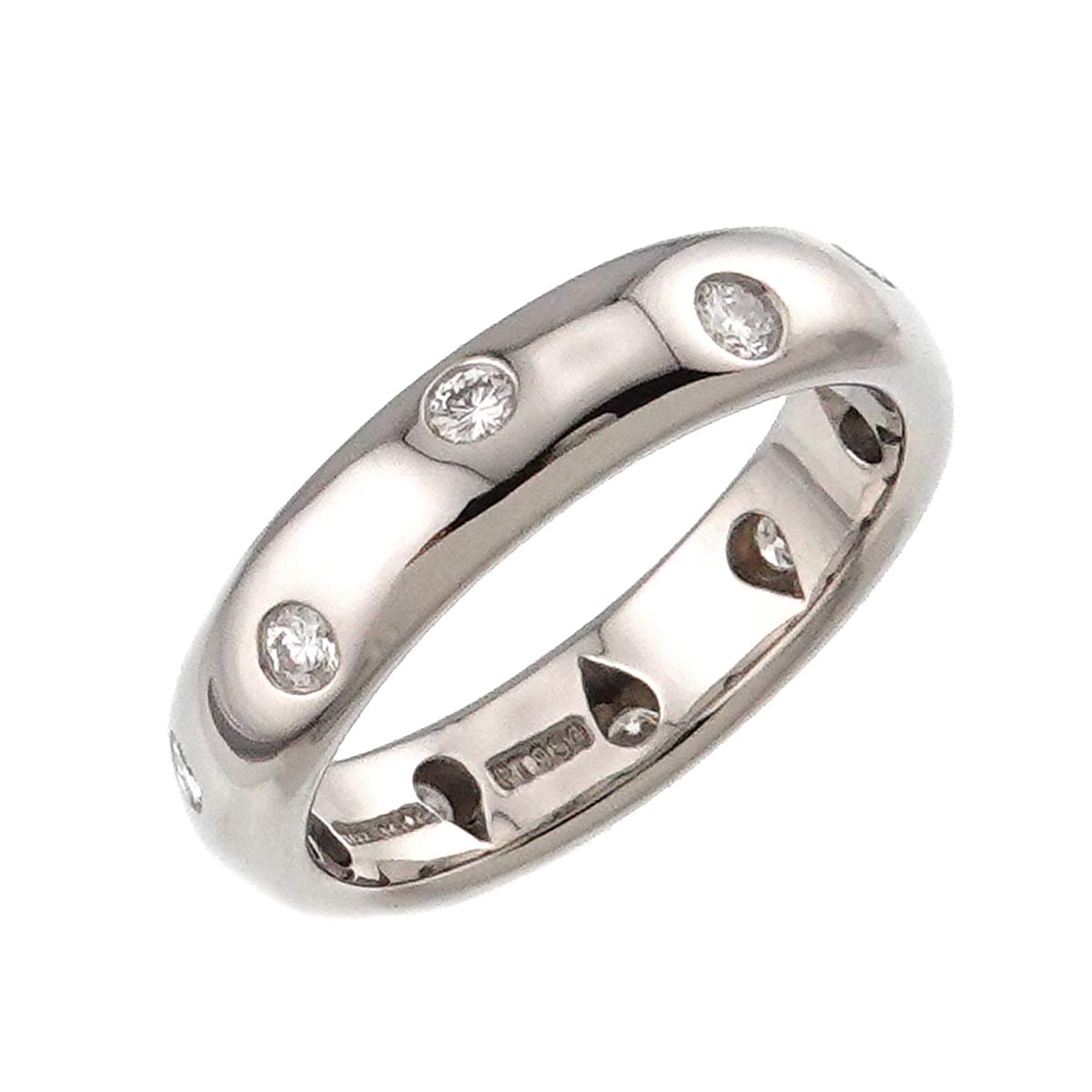 Dots Diamond Ring Platinum Size5.25(US)