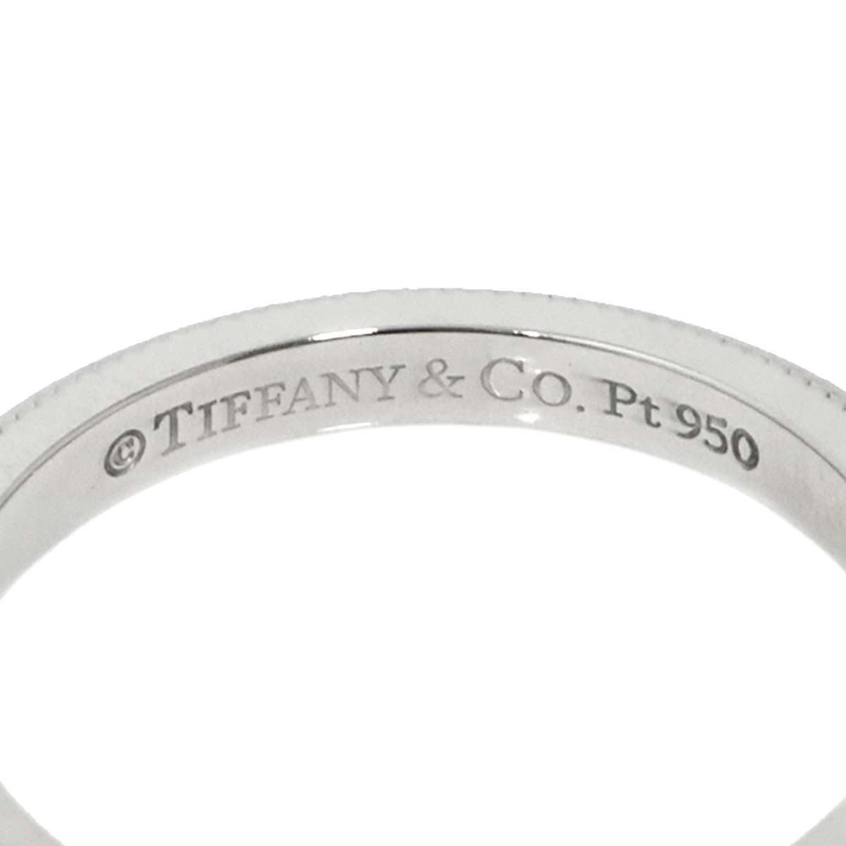 Milgrain Band Ring Pt Platinum Size3.25(US)