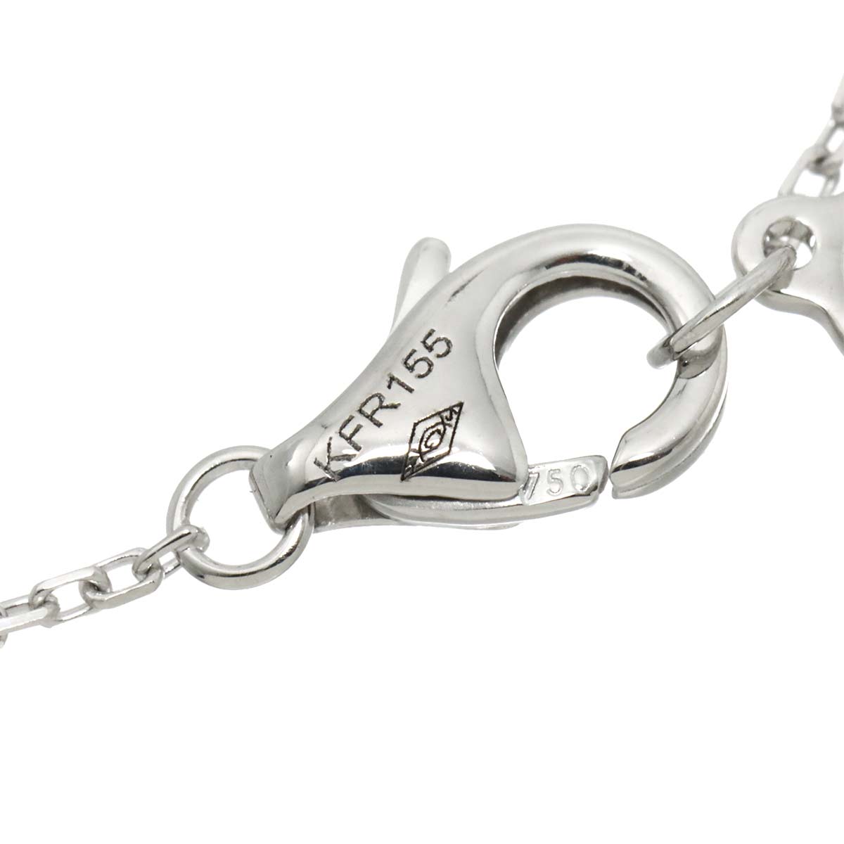 C De Diamond 0.27ct E/VVS1/3EX Necklace 18K WG 750