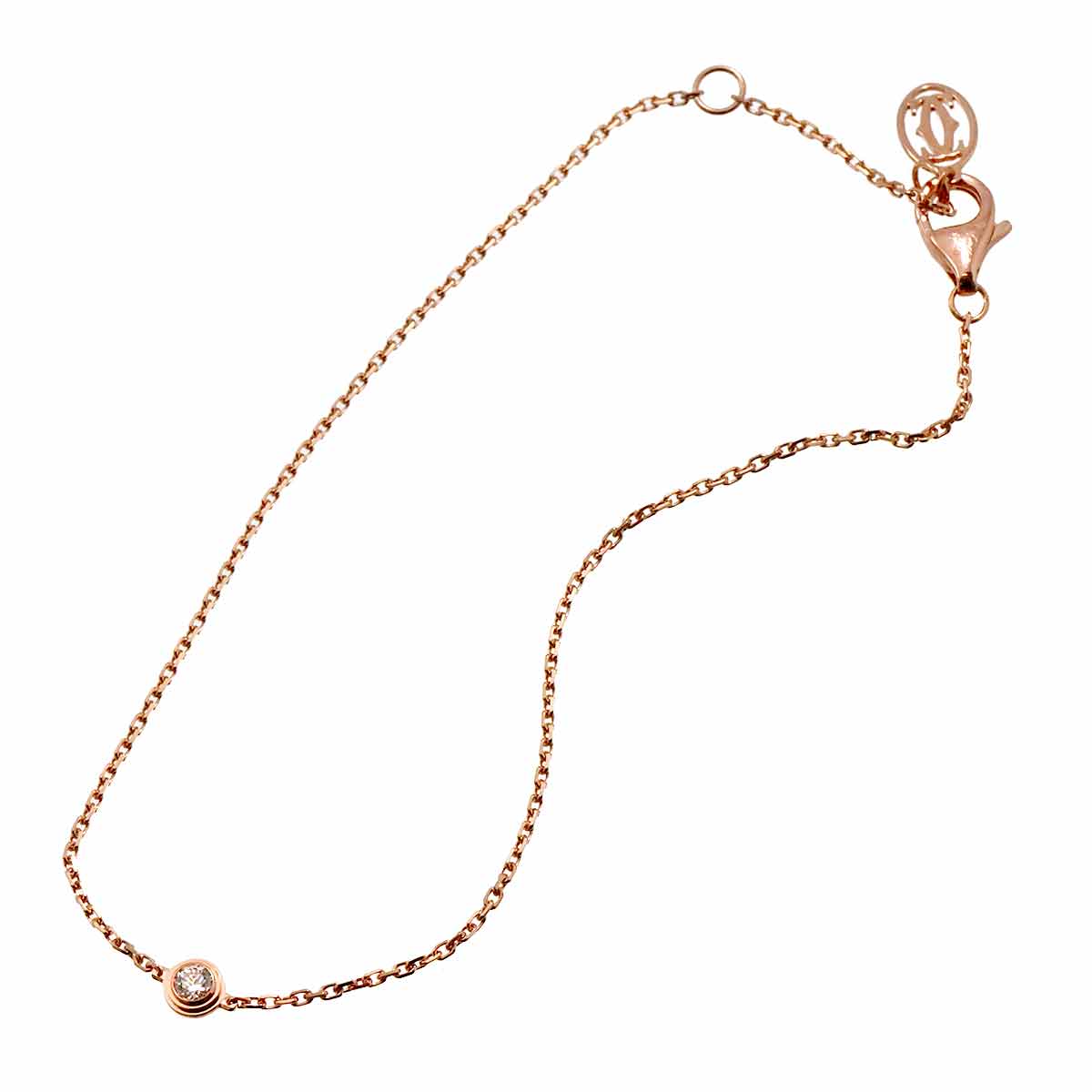 D Amour Diamond XS Bracelet 18K Pink Gold 750