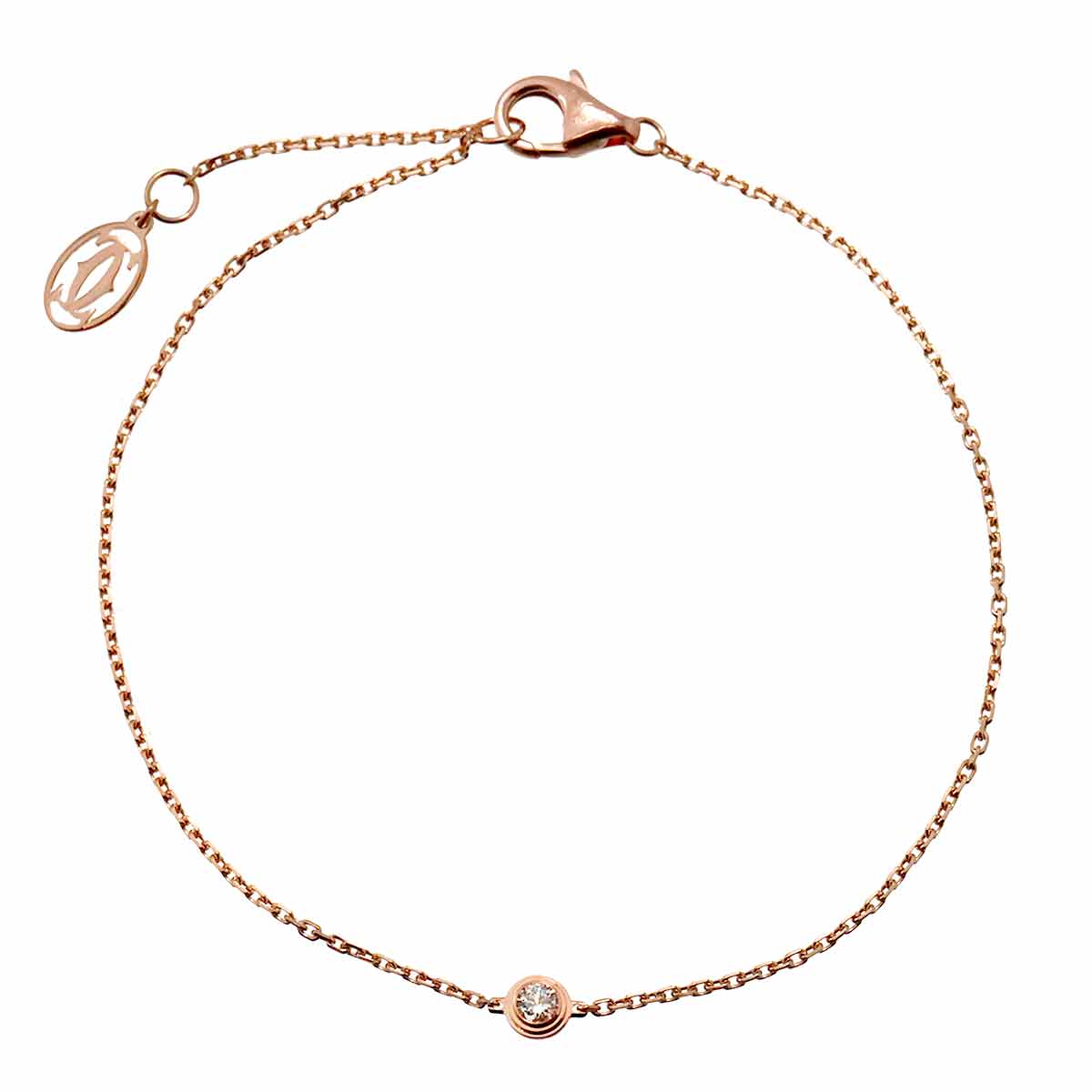 D Amour Diamond XS Bracelet 18K Pink Gold 750