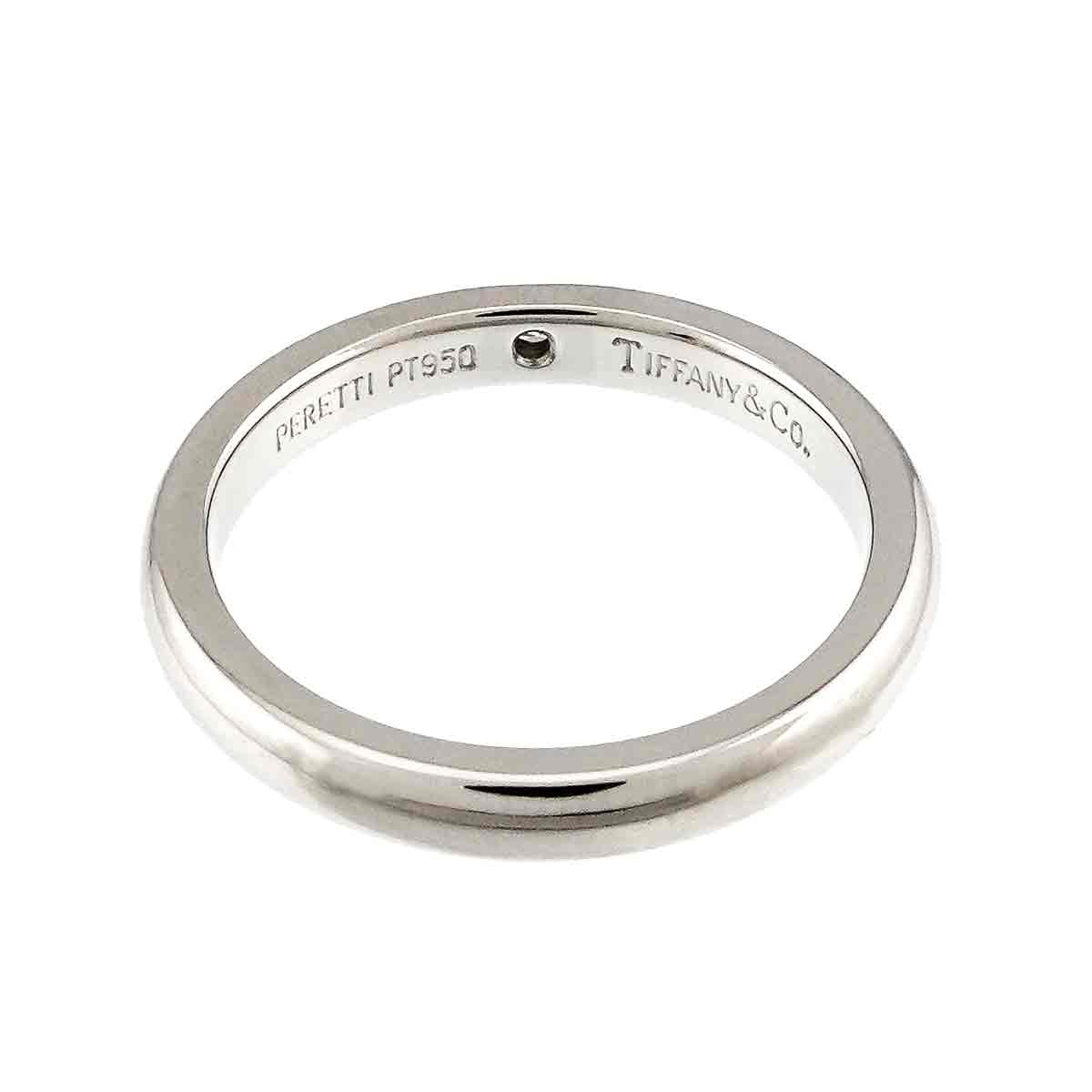 Stacking Band Ring Diamond 1P Platinum Size5.25(US)