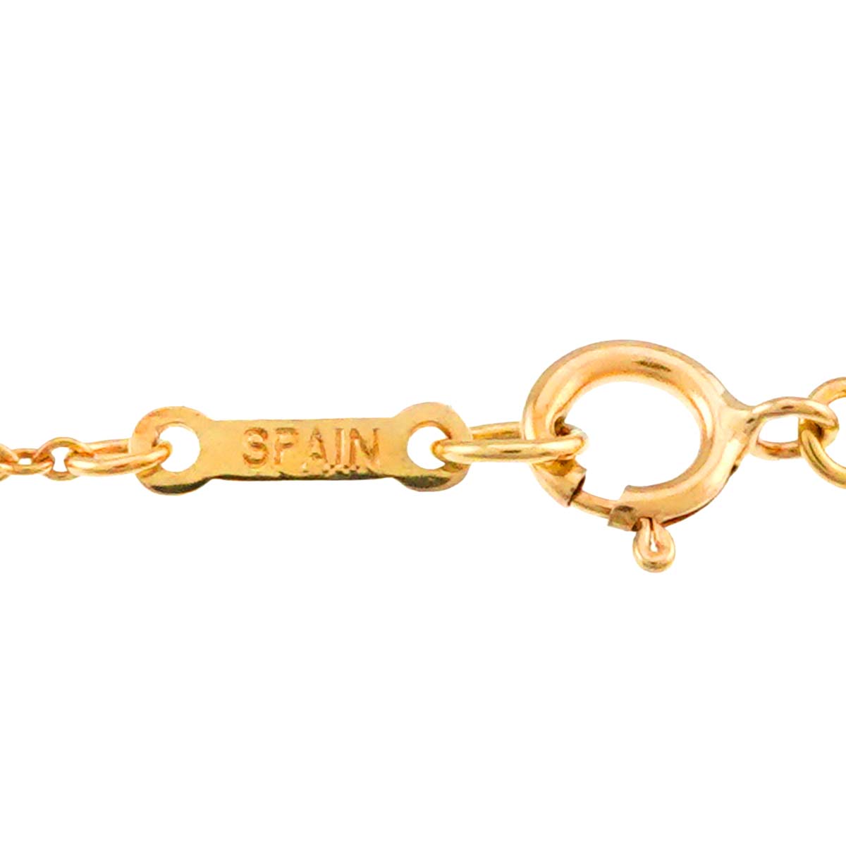 Open Heart Necklace 18K Yellow Gold 750