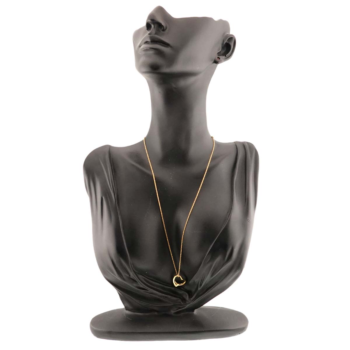 Open Heart Necklace 18K Yellow Gold 750