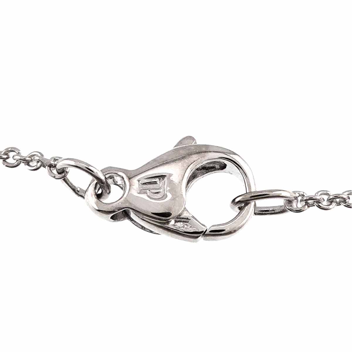 Possession Diamond Necklace 18K White Gold 750