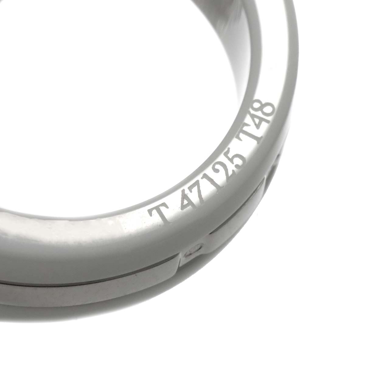 ULTRA Wide Ring Ceramic 18K WG 750 Size47 4-4.5(US)