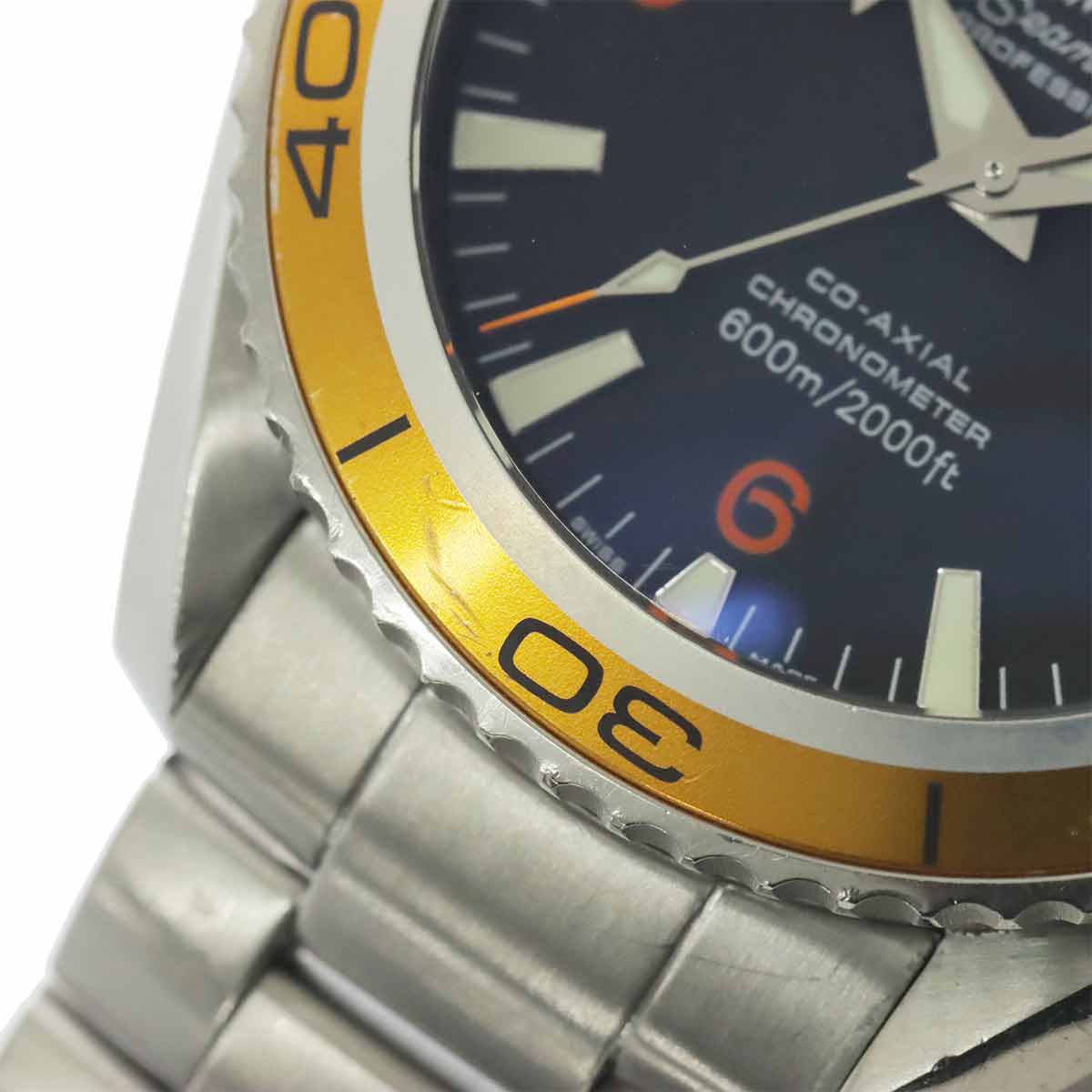 Seamaster Planet Ocean 600M 2208 50 Automatic Black Dial Mens