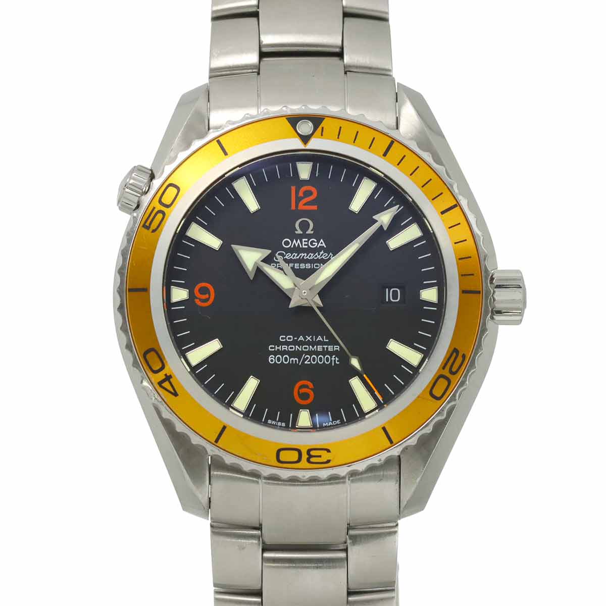 Seamaster Planet Ocean 600M 2208 50 Automatic Black Dial Mens