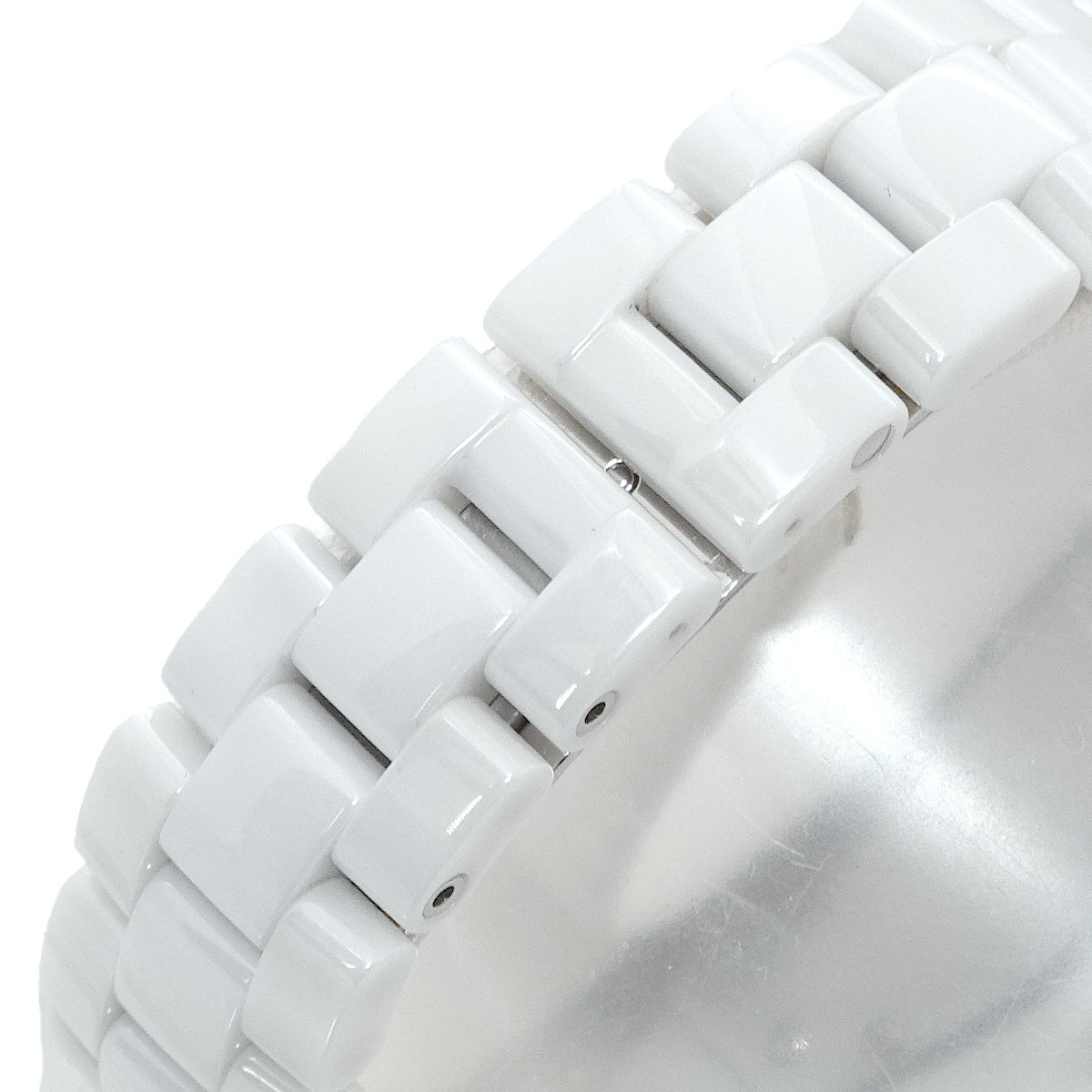 J12 33mm H1628 12P Diamond Quartz White Dial Ladies Watch