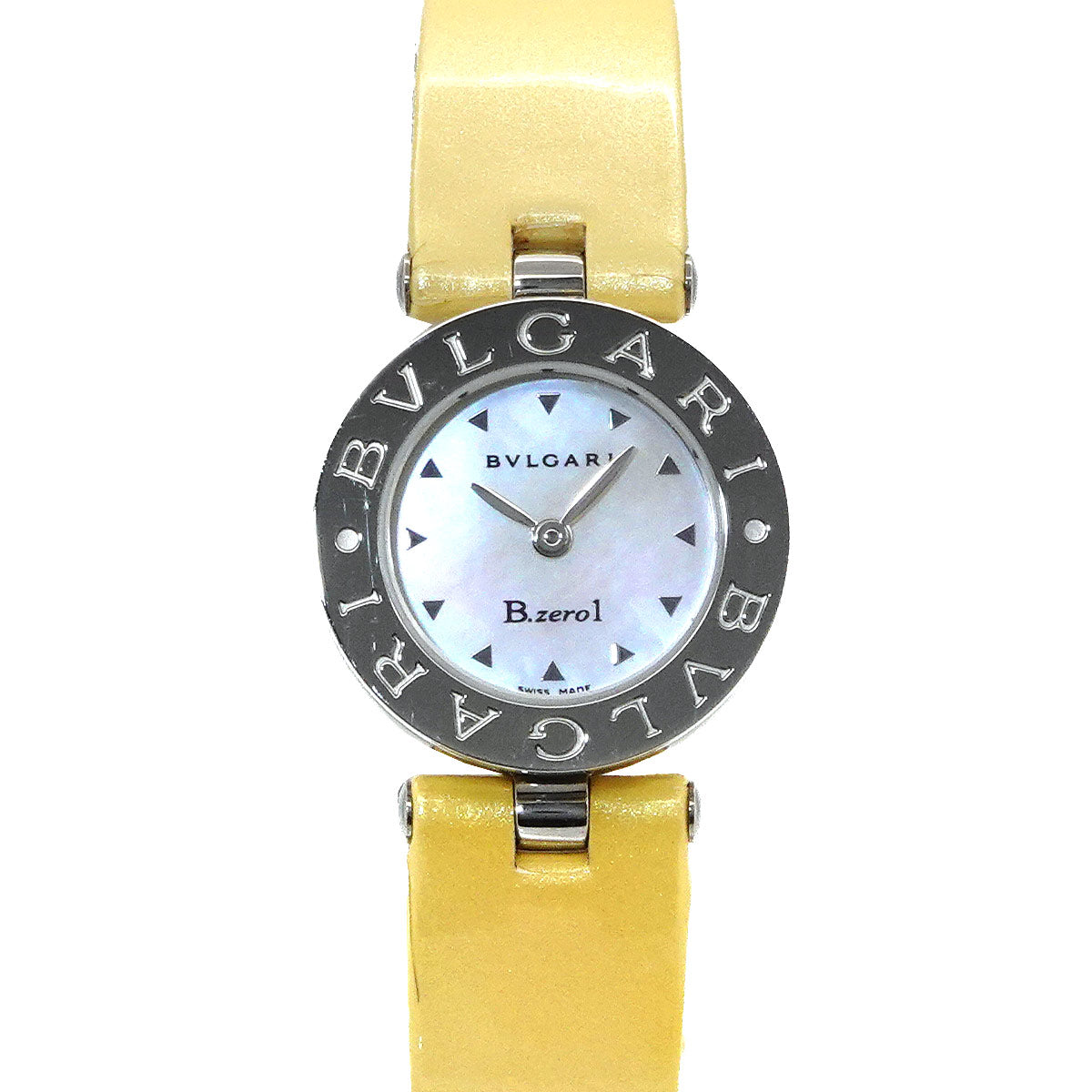 B-Zero1 BZ22S Quartz White Shell Dial Ladies Watch