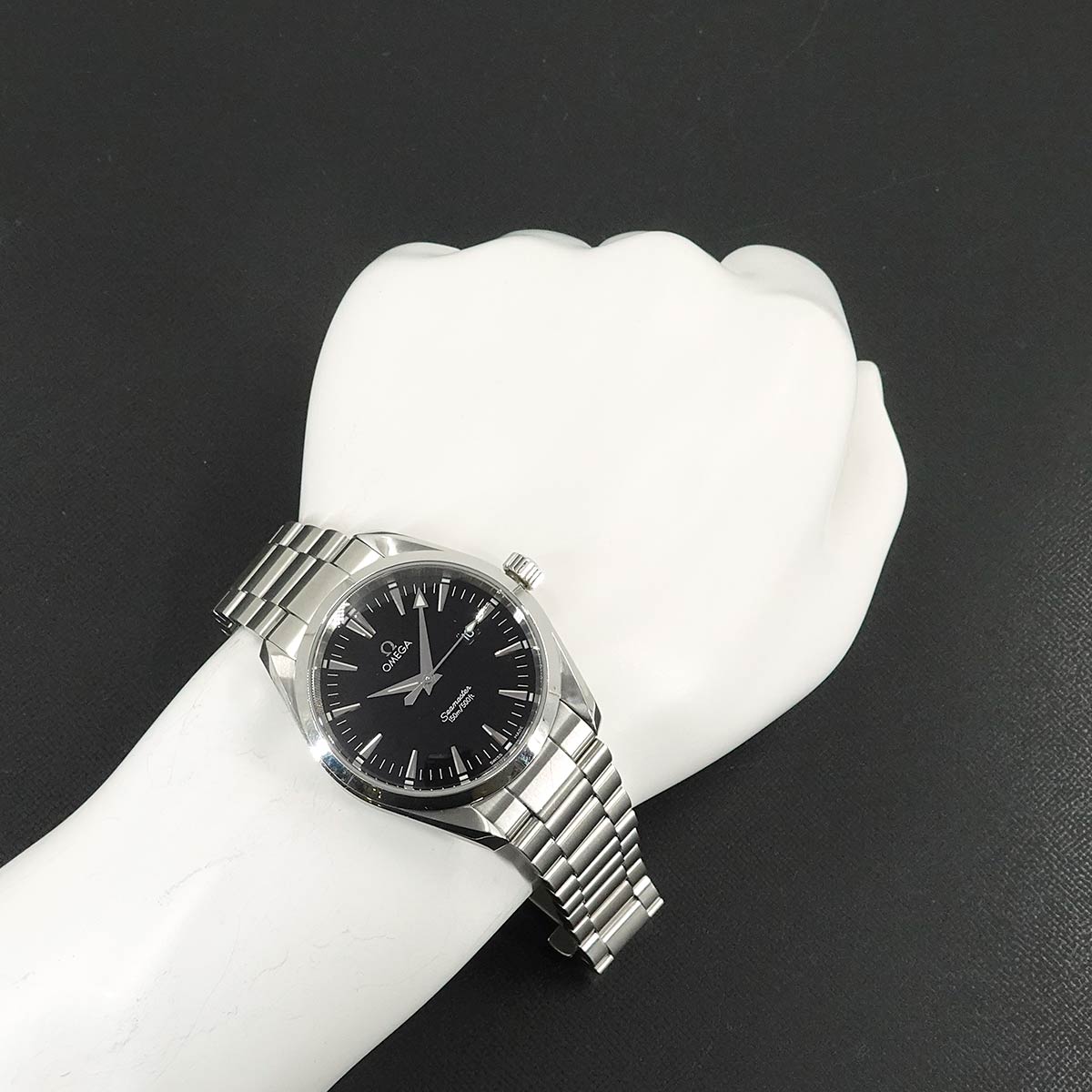 Seamaster Aqua Terra 2517.50 Quartz Black Dial Mens Watch