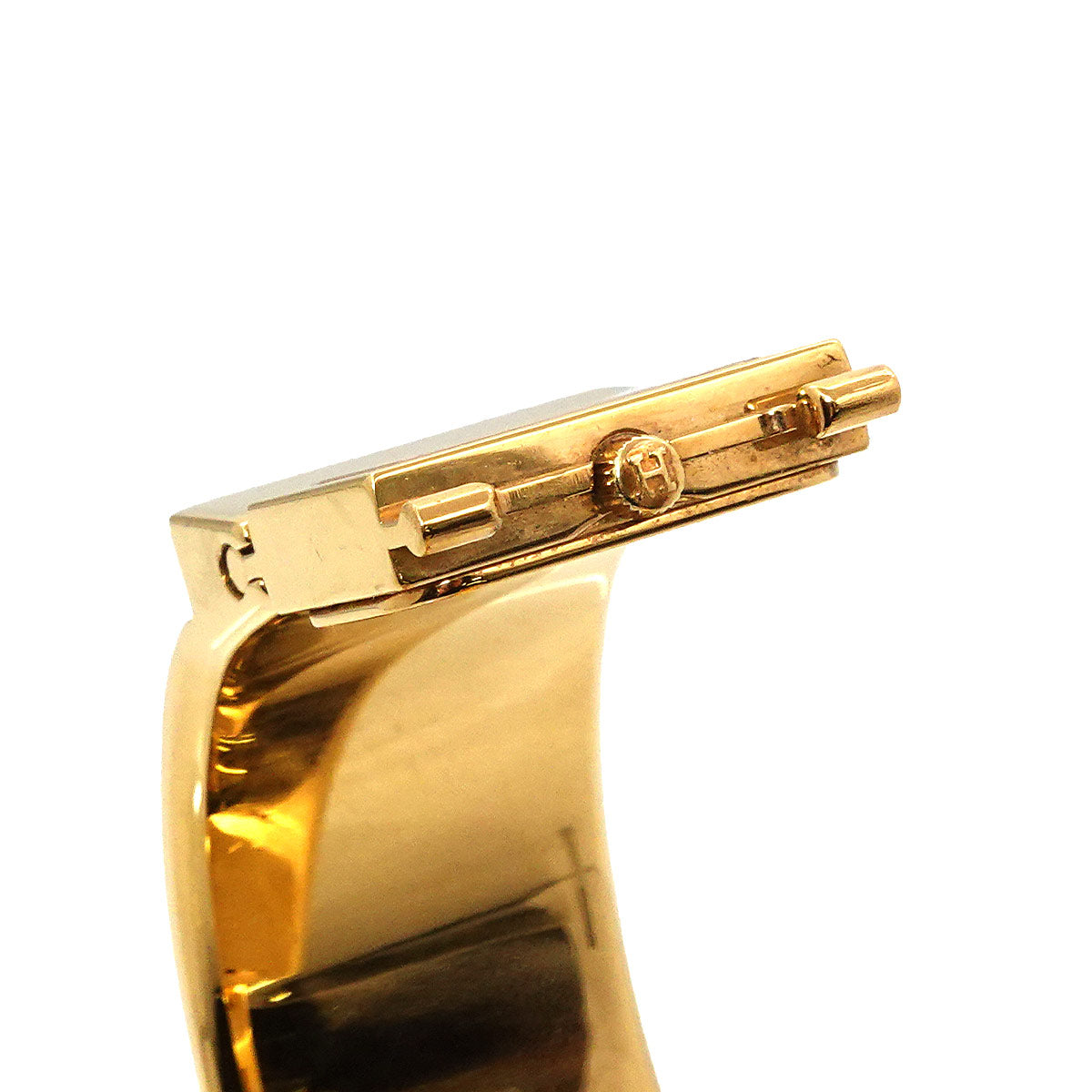 Loquet LO1.201 Quartz Gold Dial Ladies Bngle Watch