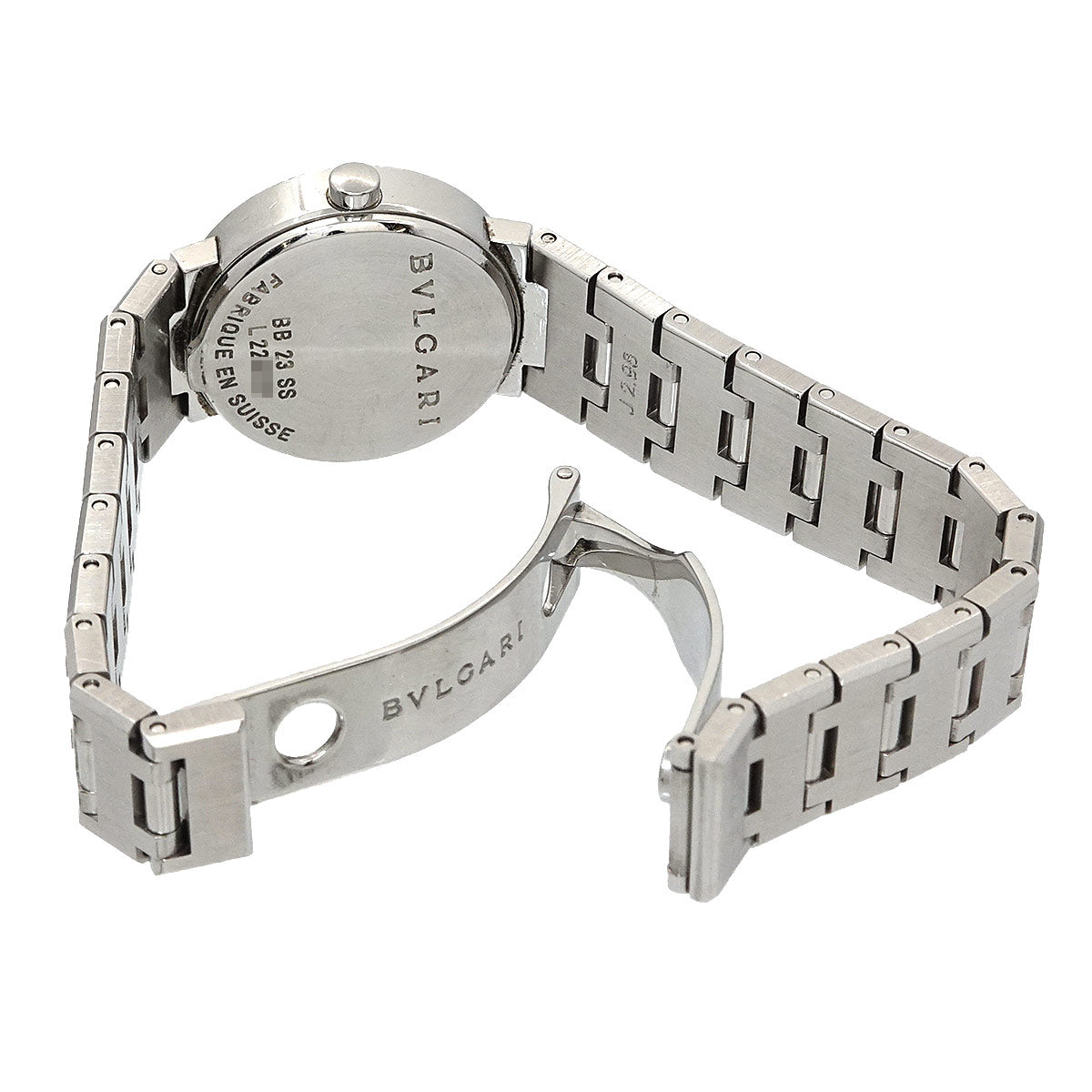 BVLGARIBVLGARI BB23SS Quartz Black Dial Ladies Watch